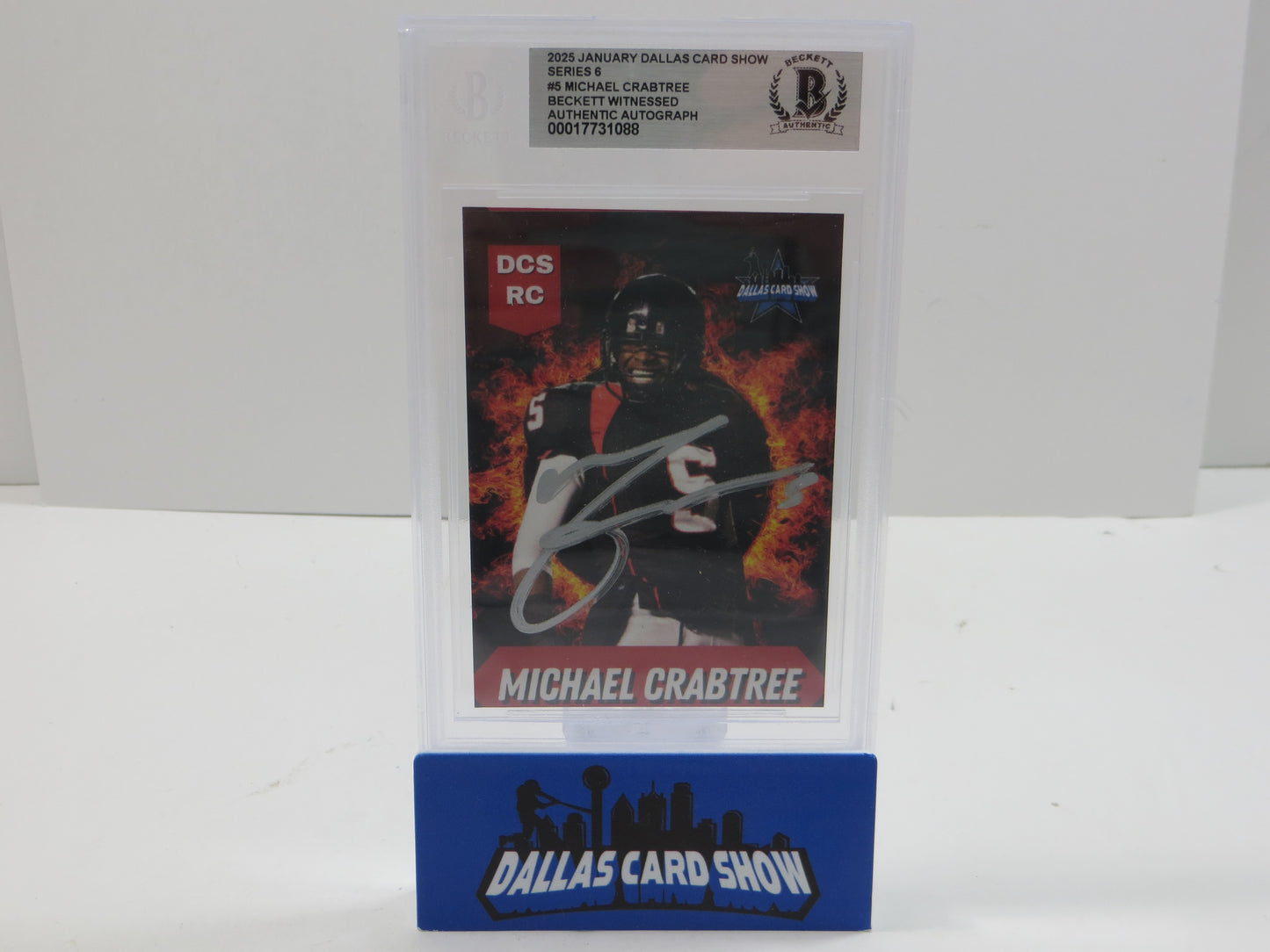 2025 JANUARY DCS SERIES 6 #5 MICHAEL CRABTREE BGS 10 AUTO