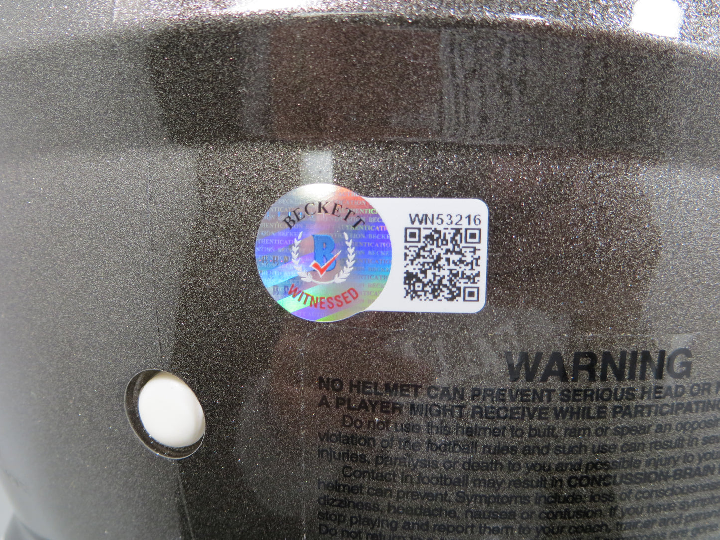 CHRIS GODWIN TAMPA BAY BUCCANEERS SIGNED SPEED AUTHENTIC FULL SIZE Helmet BAS