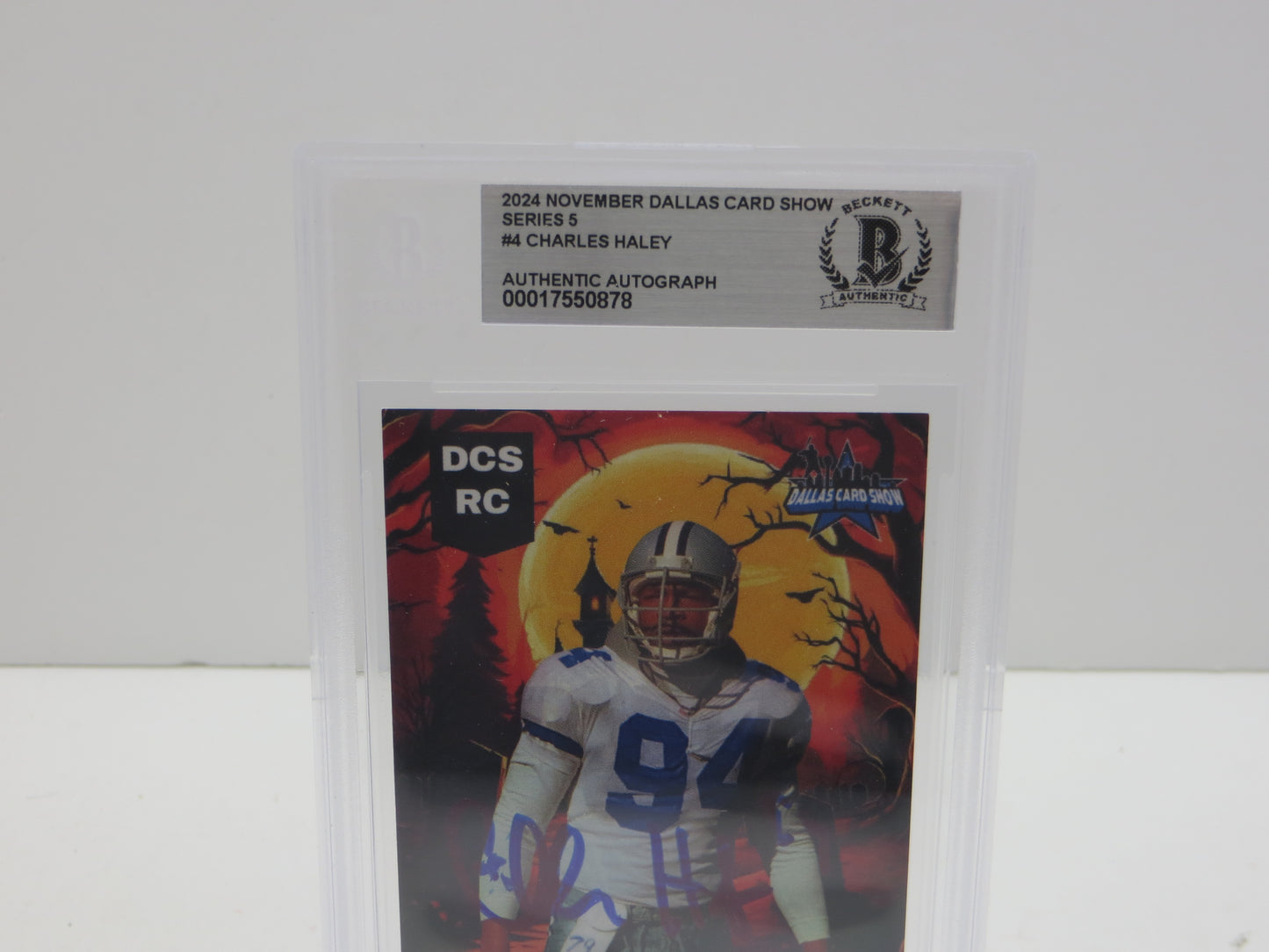 2024 NOVEMBER DALLAS CARD SHOW SERIES 5 RANDY WHITE BGS 10 AUTO