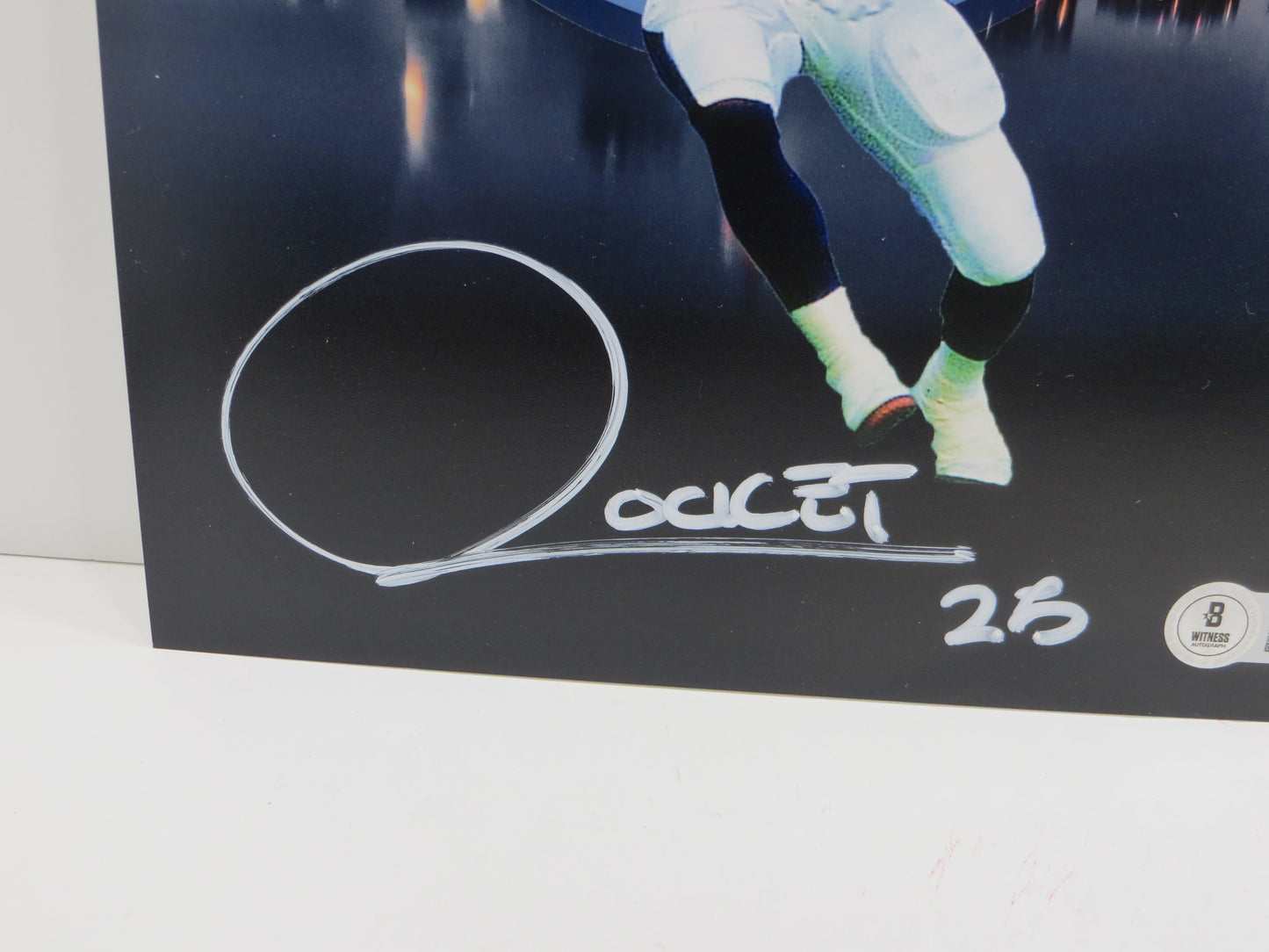 RAGHIB ROCKET ISMAIL TORONTO ARGONAUTS SIGNED 8x10 PHOTO Skyline BAS