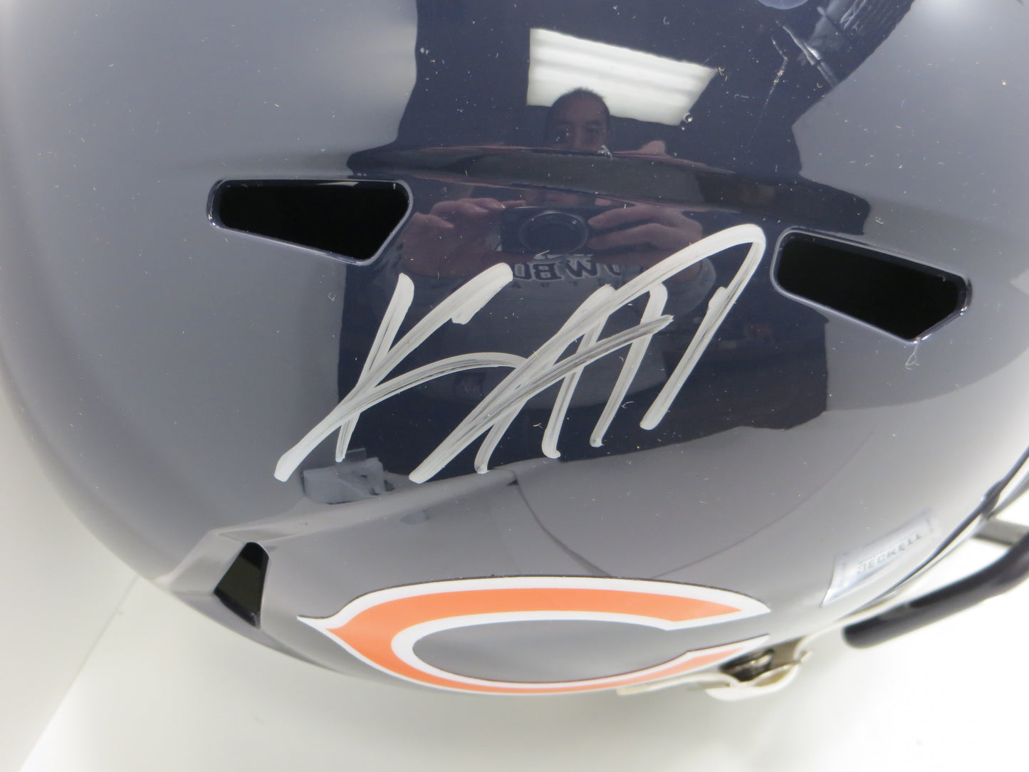 KEENAN ALLEN CHICAGO BEARS SIGNED RIDDELL SPEED FULL SIZE Helmet BAS COA