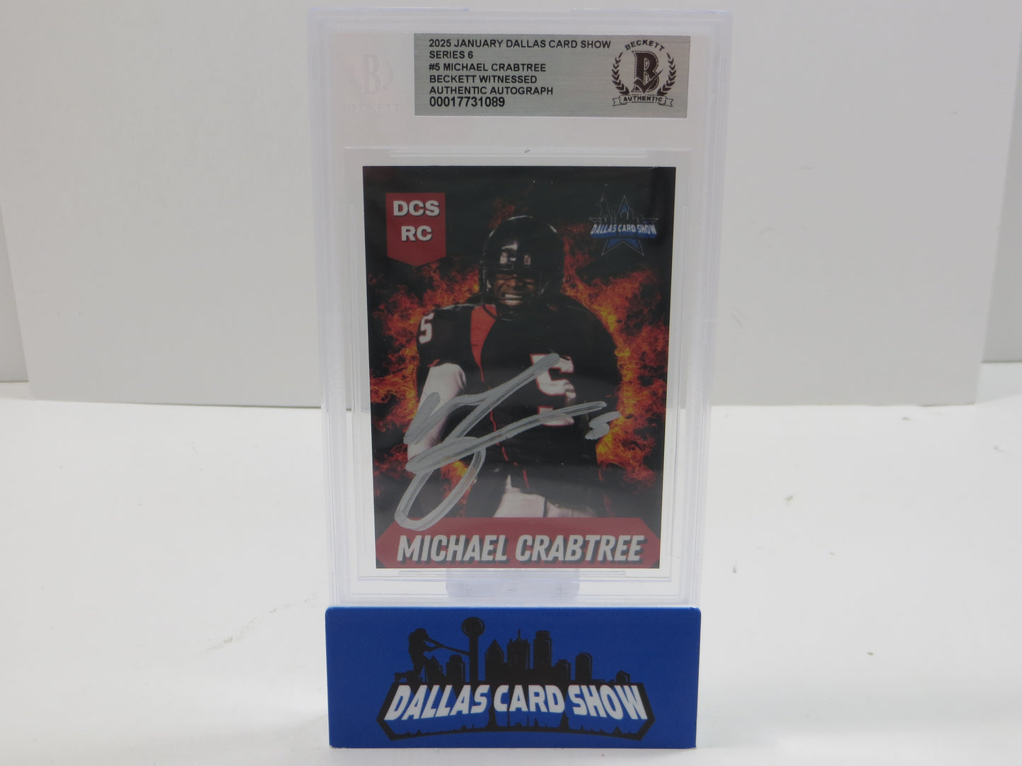 2025 JANUARY DCS SERIES 6 #5 MICHAEL CRABTREE BGS 10 AUTO