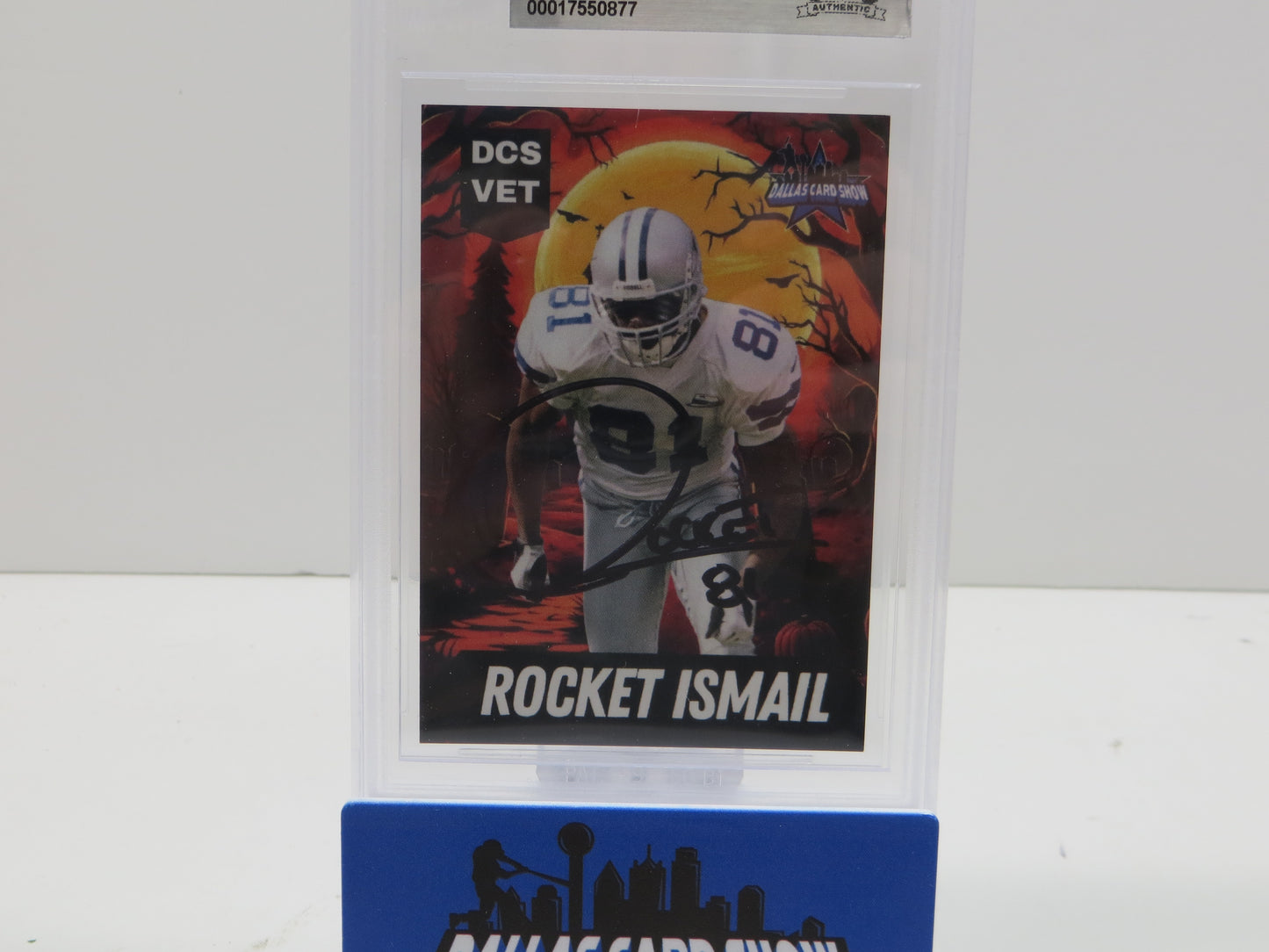 2024 NOVEMBER DALLAS CARD SHOW SERIES 5 RAGHIB "ROCKET" ISMAIL BGS 10 AUTO