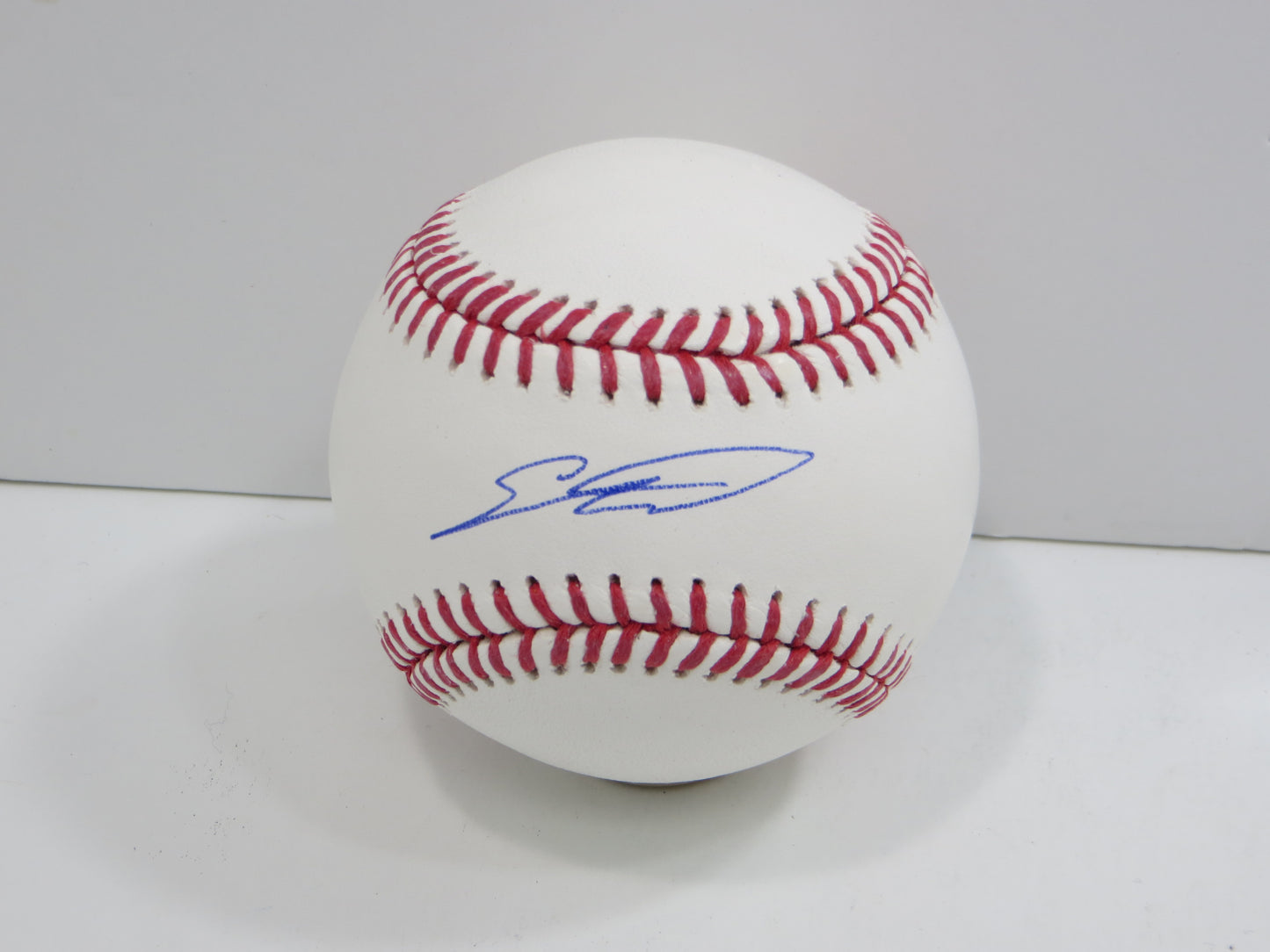 SEBASTIAN WALCOTT TEXAS RANGERS SIGNED RAWLINGS OML BASEBALL BAS COA