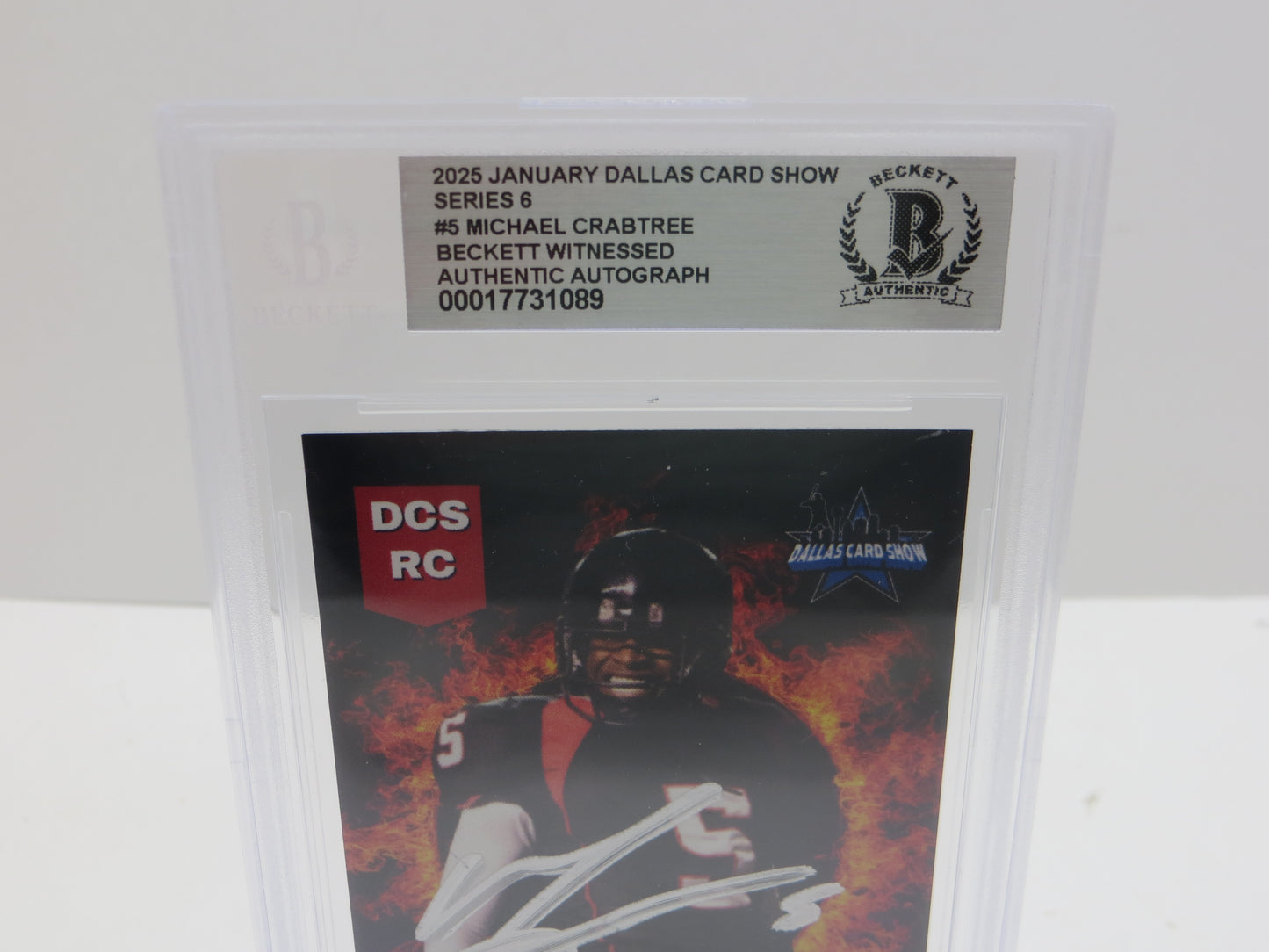 2025 JANUARY DCS SERIES 6 #5 MICHAEL CRABTREE BGS 10 AUTO