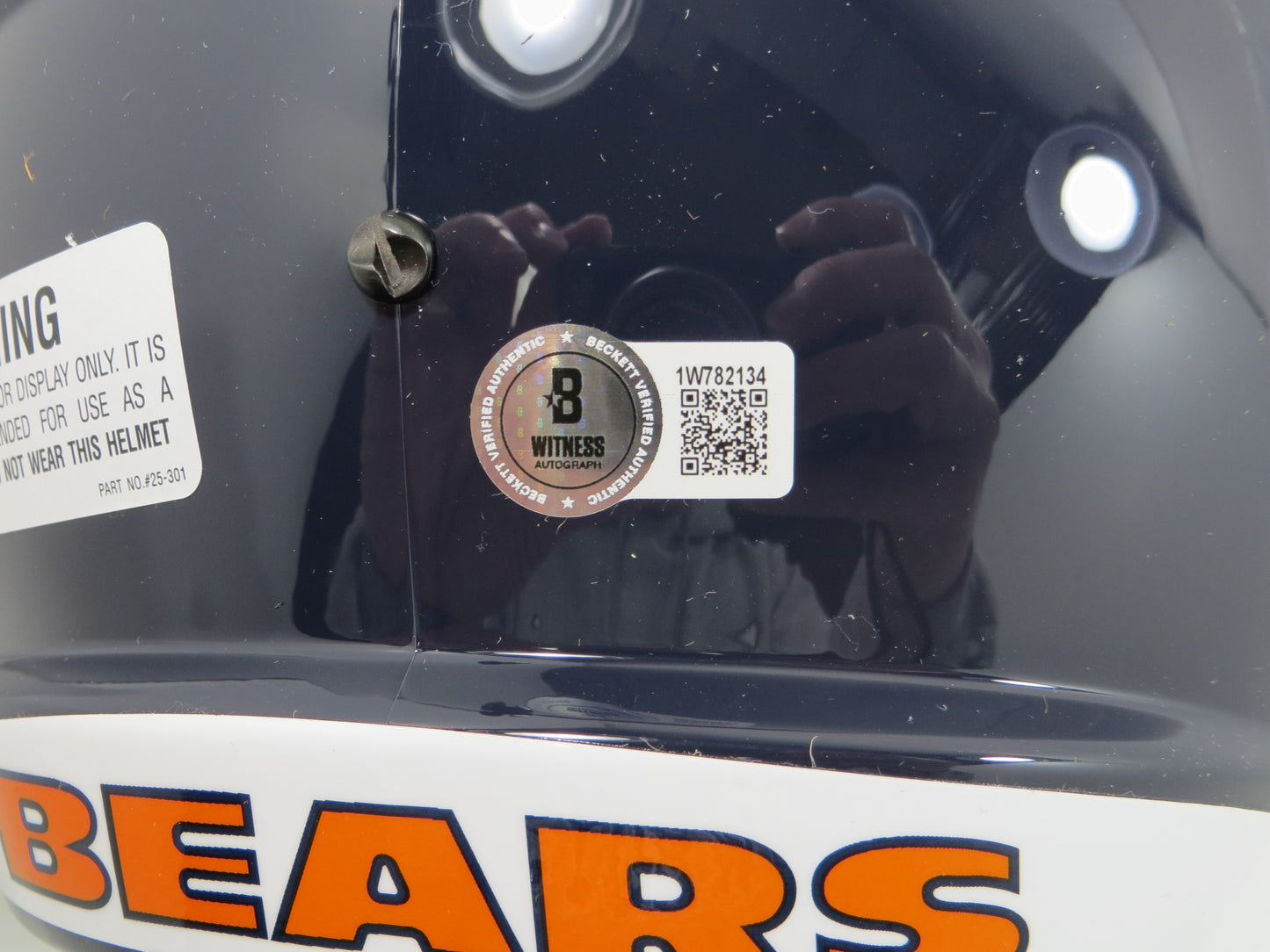 KEENAN ALLEN CHICAGO BEARS SIGNED RIDDELL SPEED FULL SIZE Helmet BAS COA