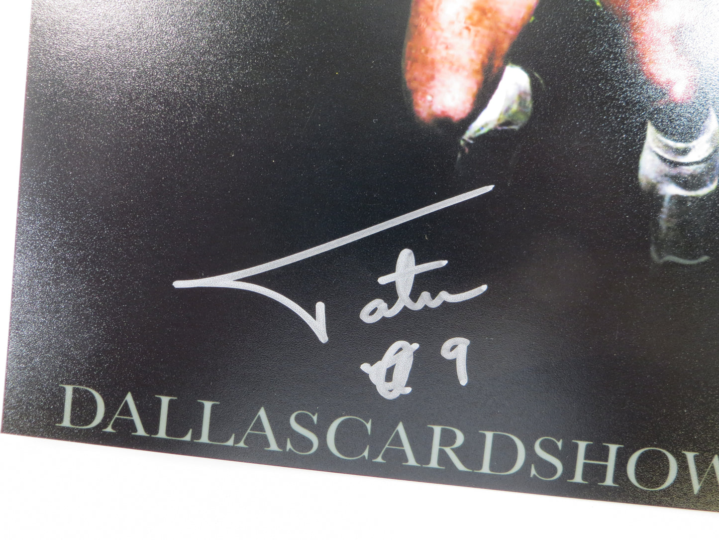 TATU DALLAS SIDEKICKS SIGNED Custom Edit 8x10 PHOTO JSA COA