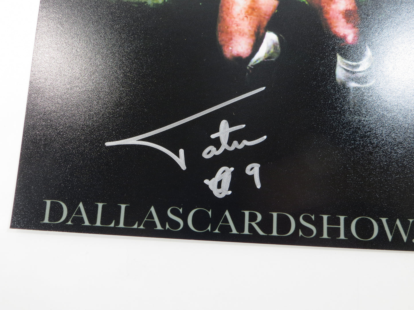 TATU DALLAS SIDEKICKS SIGNED Custom Edit 8x10 PHOTO JSA COA