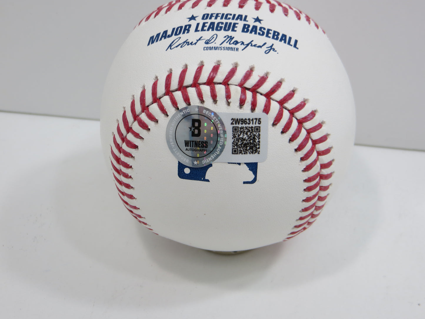 SEBASTIAN WALCOTT TEXAS RANGERS SIGNED RAWLINGS OML BASEBALL BAS COA
