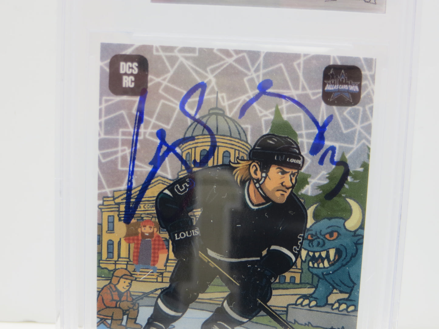 2025 NOVEMBER DALLAS CARD SHOW #12 CRAIG LUDWIG BECKET WITNESSED AUTHENTIC AUTO