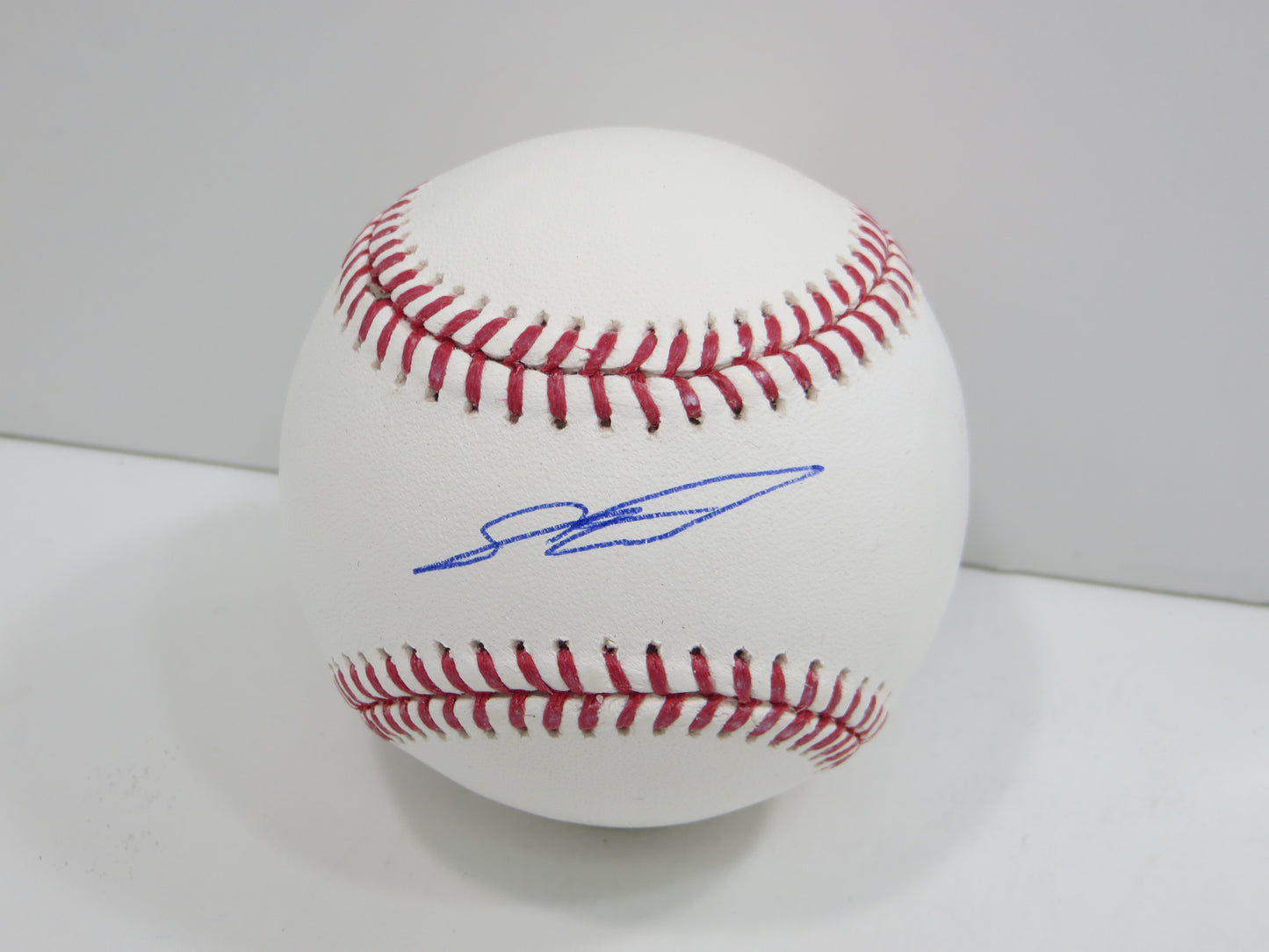 SEBASTIAN WALCOTT TEXAS RANGERS SIGNED RAWLINGS OML BASEBALL BAS COA