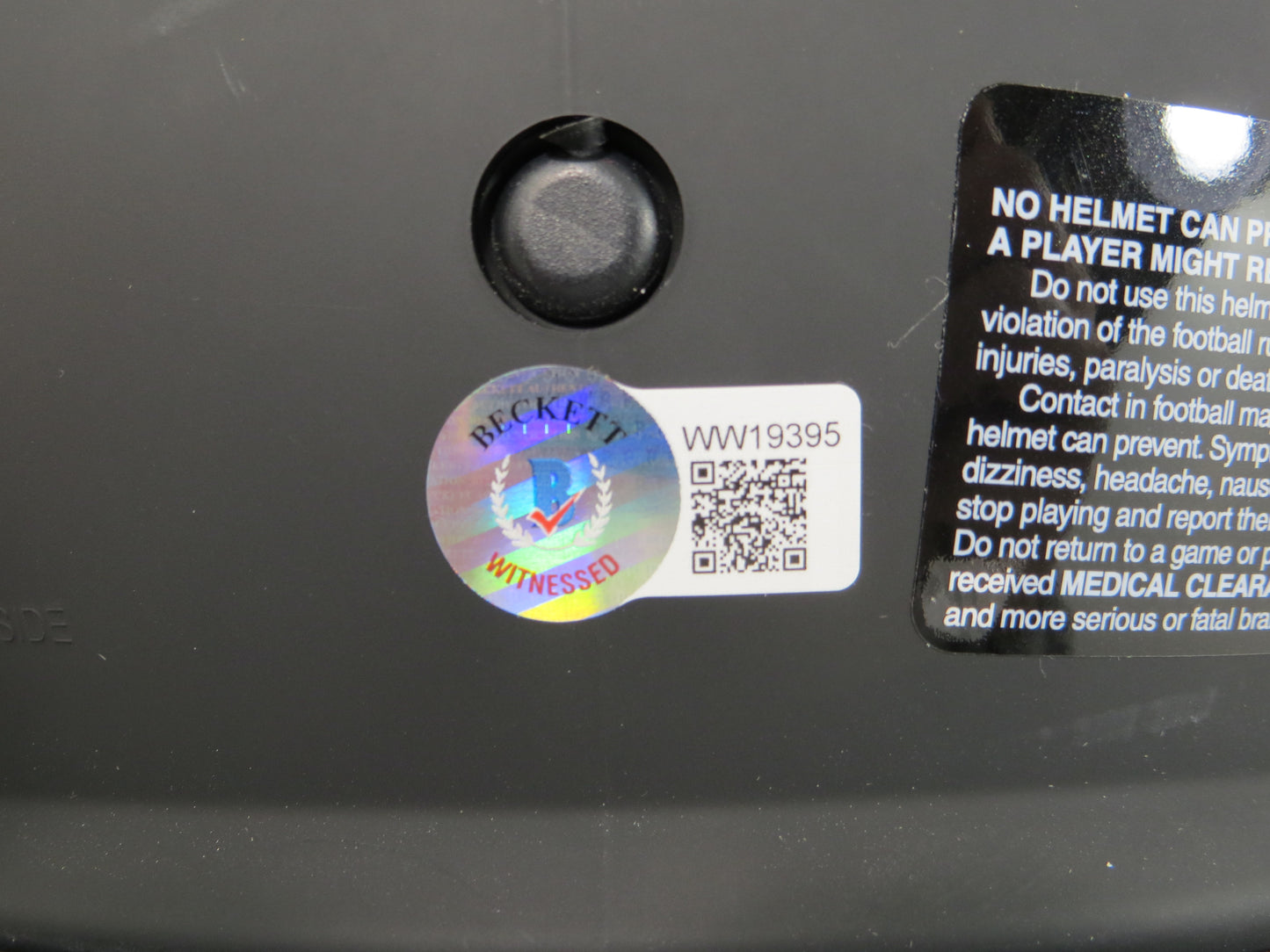 KYREN WILLIAMS LA RAMS SIGNED SPEED AUTHENTIC ECLIPSE FULL SIZE Helmet BAS