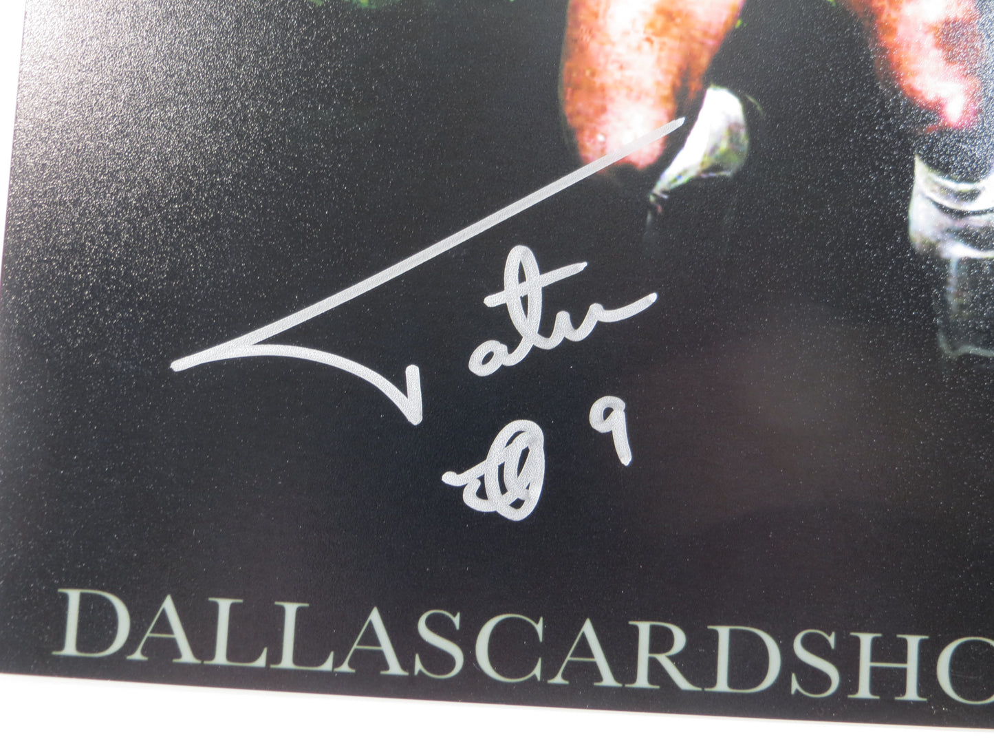 TATU DALLAS SIDEKICKS SIGNED Custom Edit 8x10 PHOTO JSA COA