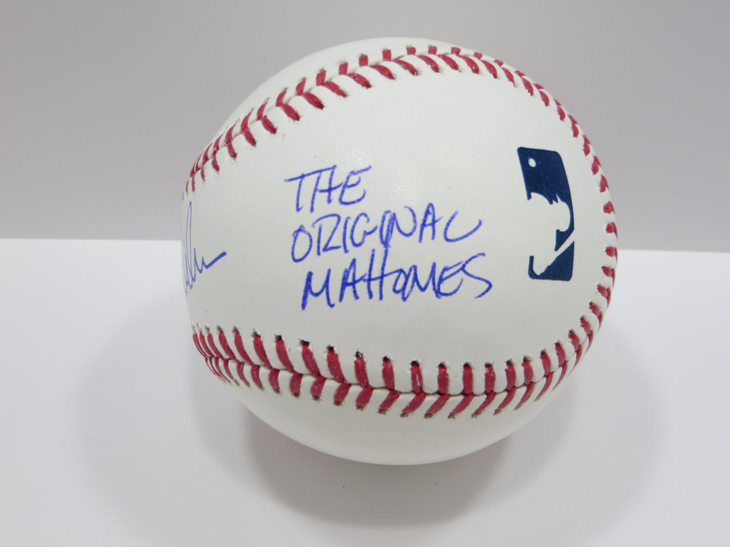 PAT PATRICK MAHOMES SR SIGNED OML BASEBALL Twins w/MVP THE ORIGINAL BAS