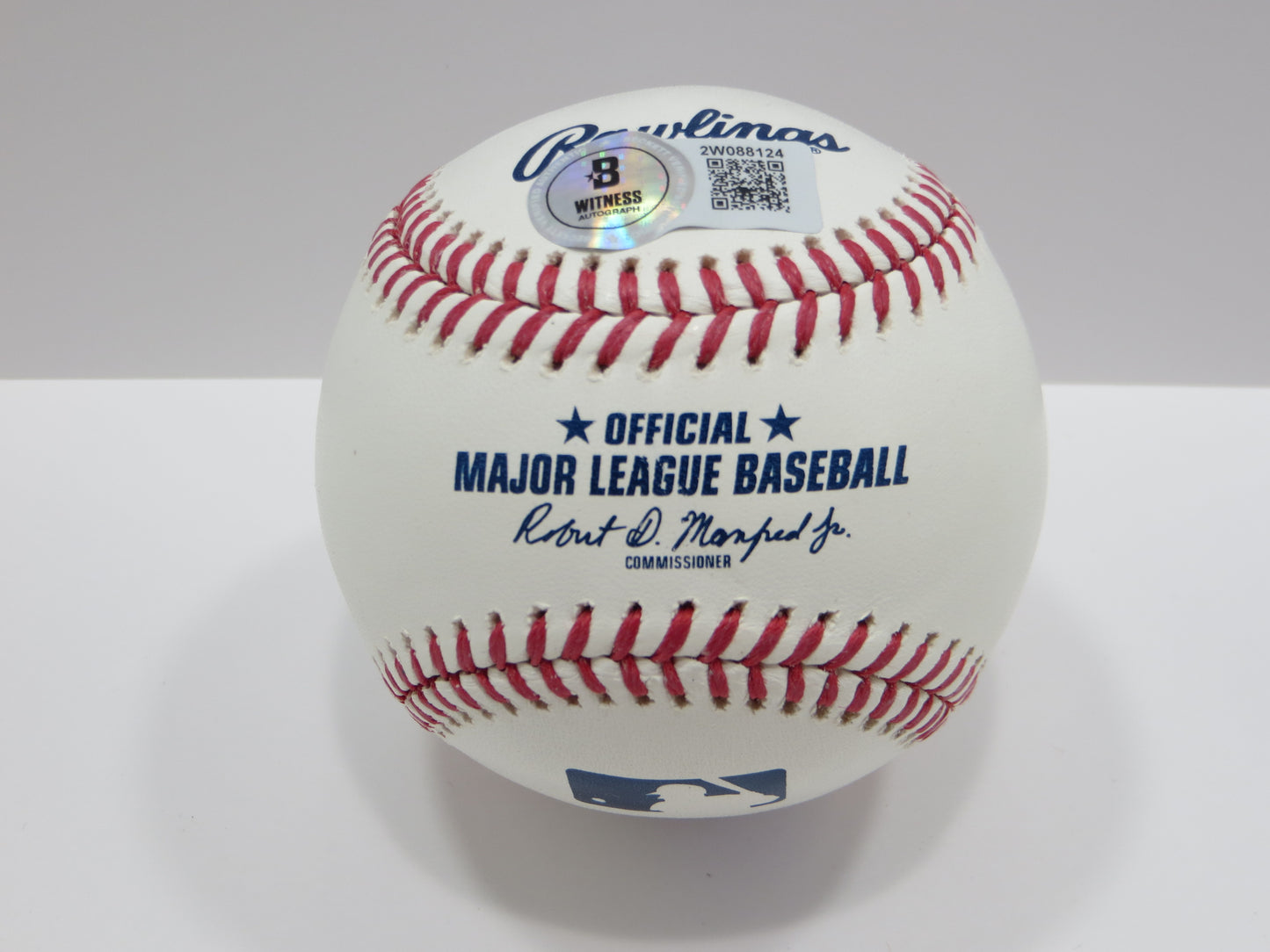 PAT PATRICK MAHOMES SR SIGNED OML BASEBALL Twins w/MVP THE ORIGINAL BAS