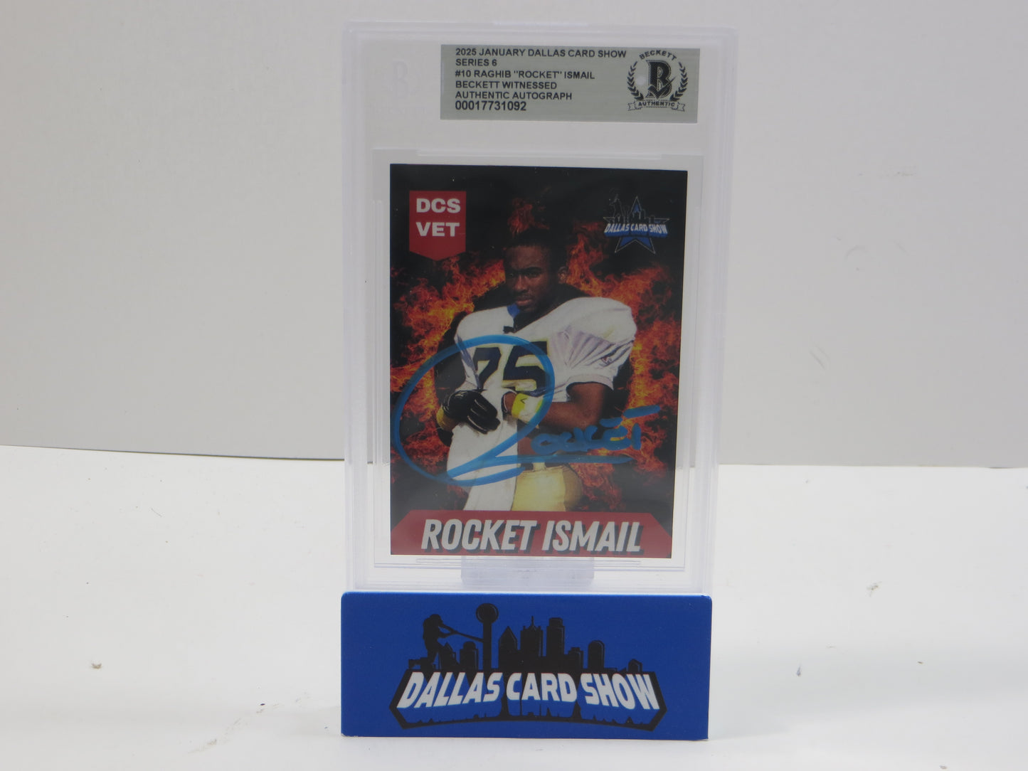 2025 JANUARY DCS SERIES 6 #10 RAGHIB ROCKET ISMAIL BGS 10 AUTO