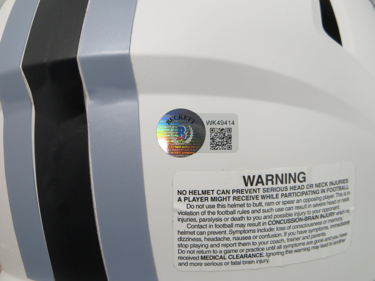 HERSCHEL WALKER DALLAS COWBOYS SIGNED AUTHENTIC LUNAR ECLIPSE F/S Helmet BAS