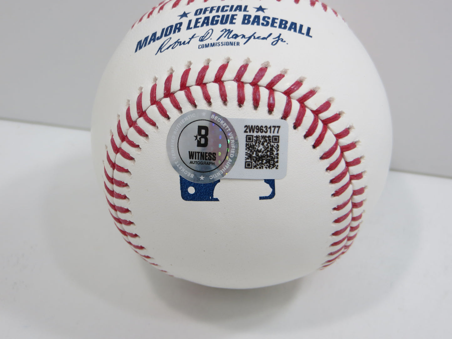 SEBASTIAN WALCOTT TEXAS RANGERS SIGNED RAWLINGS OML BASEBALL BAS COA