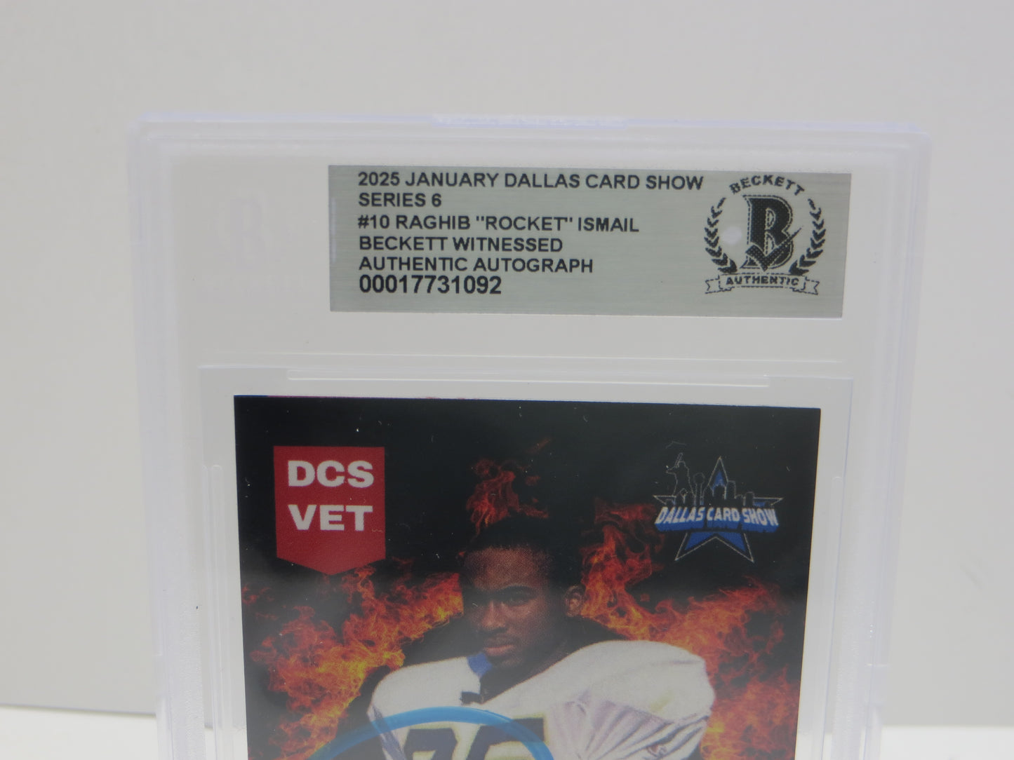 2025 JANUARY DCS SERIES 6 #10 RAGHIB ROCKET ISMAIL BGS 10 AUTO