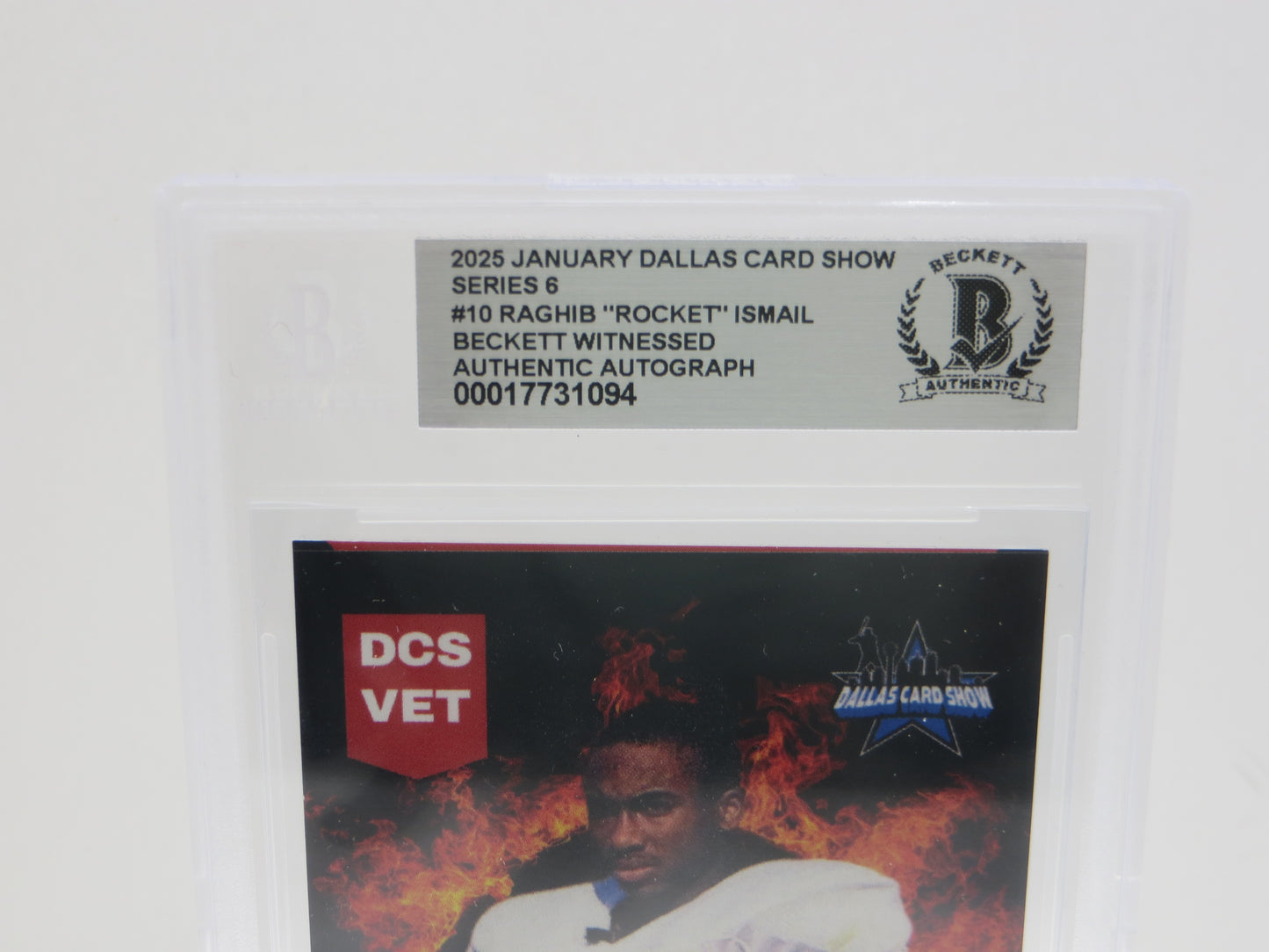 2025 JANUARY DCS SERIES 6 #10 RAGHIB ROCKET ISMAIL BGS 10 AUTO