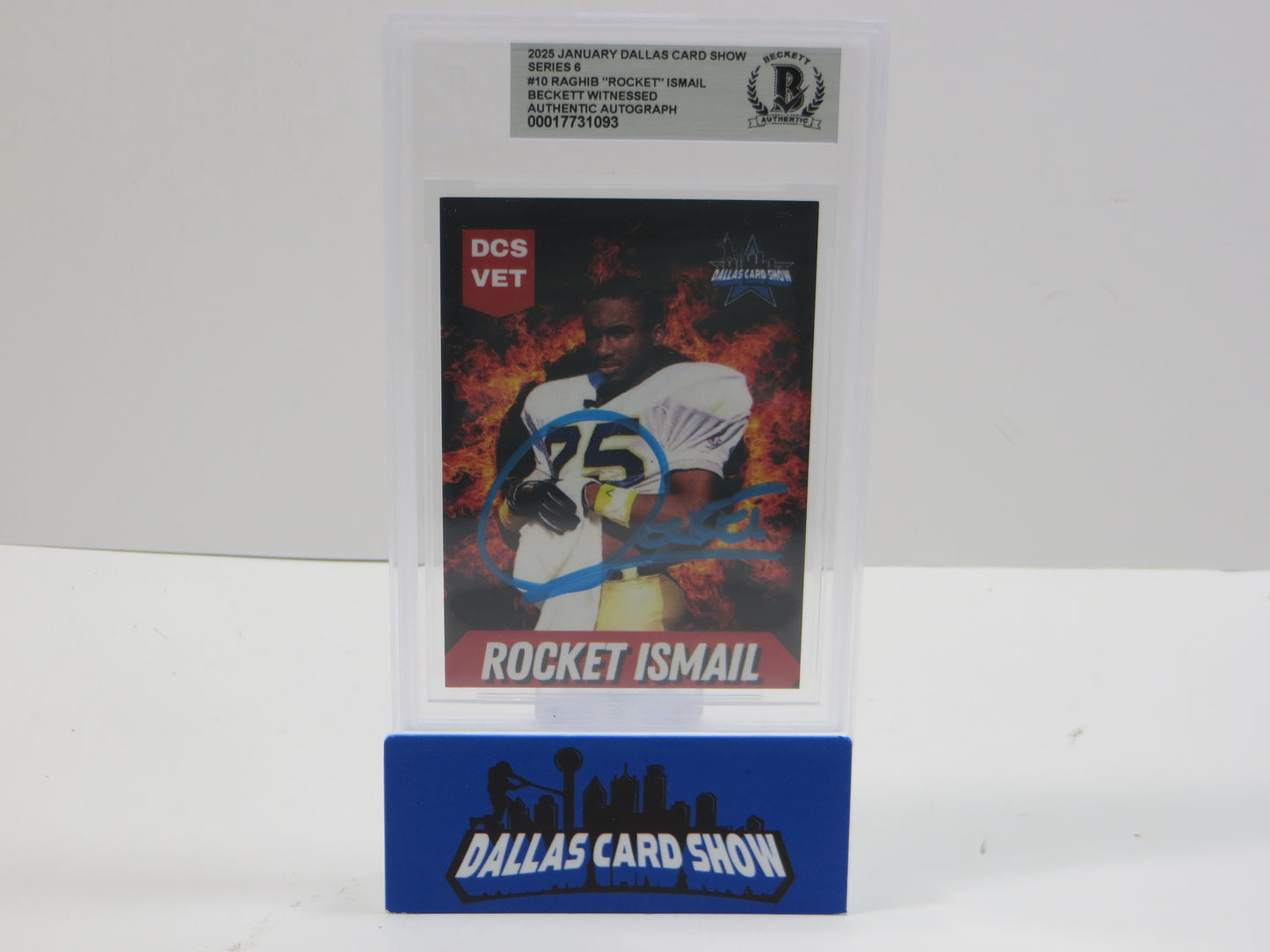 2025 JANUARY DCS SERIES 6 #10 RAGHIB ROCKET ISMAIL BGS 10 AUTO