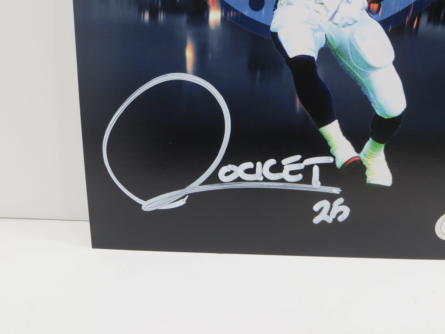 RAGHIB ROCKET ISMAIL TORONTO ARGONAUTS SIGNED 8x10 PHOTO Skyline BAS