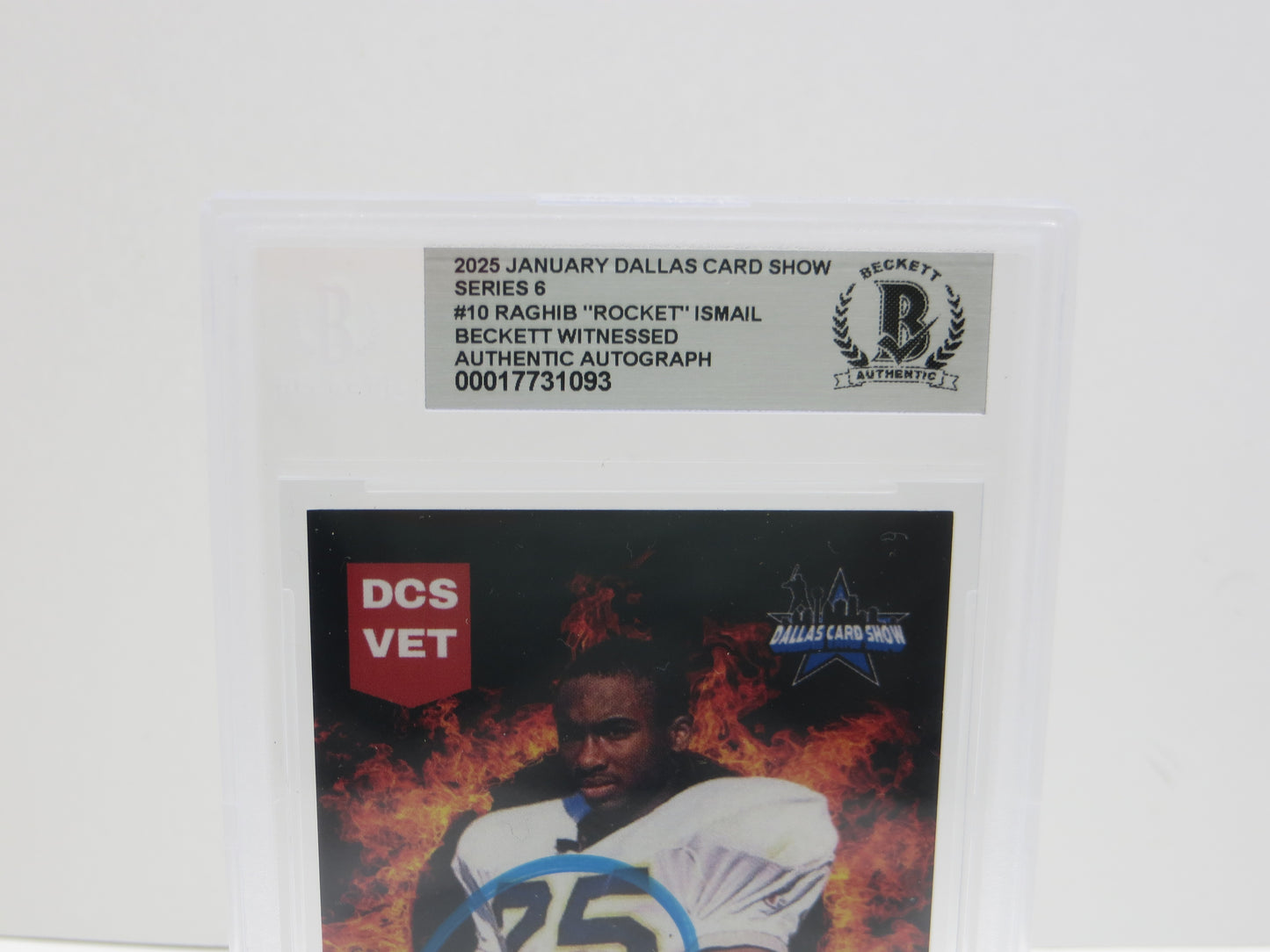 2025 JANUARY DCS SERIES 6 #10 RAGHIB ROCKET ISMAIL BGS 10 AUTO