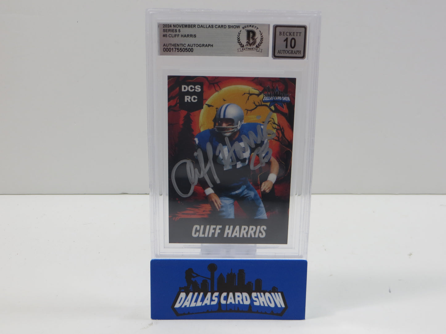2024 DCS SERIES 5 CLIFF HARRIS #5 BGS 10 AUTO
