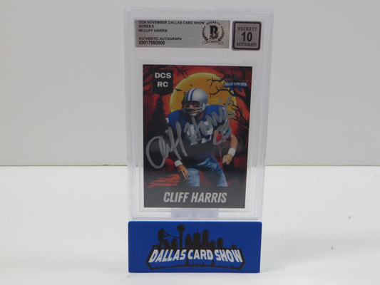 2024 DCS SERIES 5 CLIFF HARRIS #5 BGS 10 AUTO