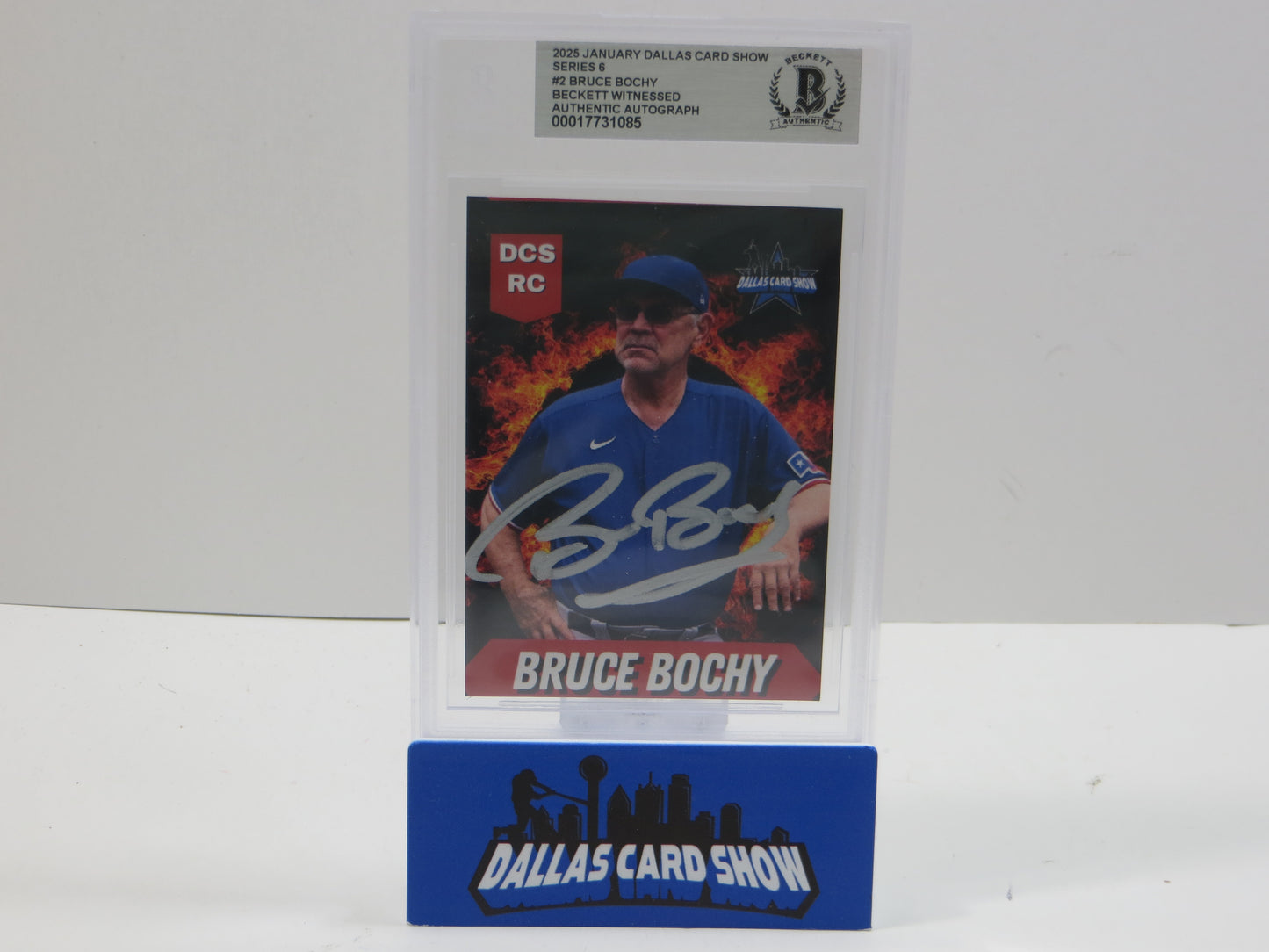 2025 JANUARY DCS SERIES 6 #2 BRUCE BOCHY BGS 10 AUTO