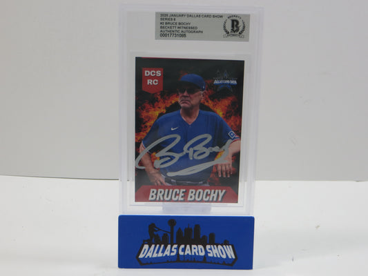 2025 JANUARY DCS SERIES 6 #2 BRUCE BOCHY BGS 10 AUTO