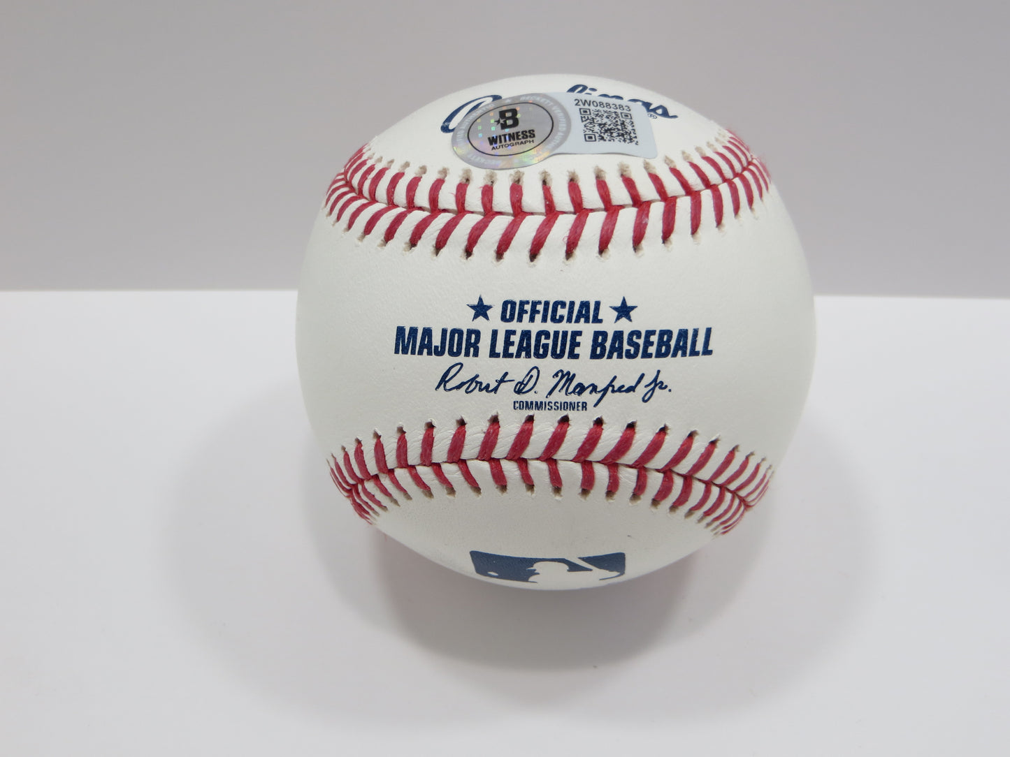 PAT PATRICK MAHOMES SR SIGNED OML BASEBALL Twins w/MVP MAKER THE OG BAS