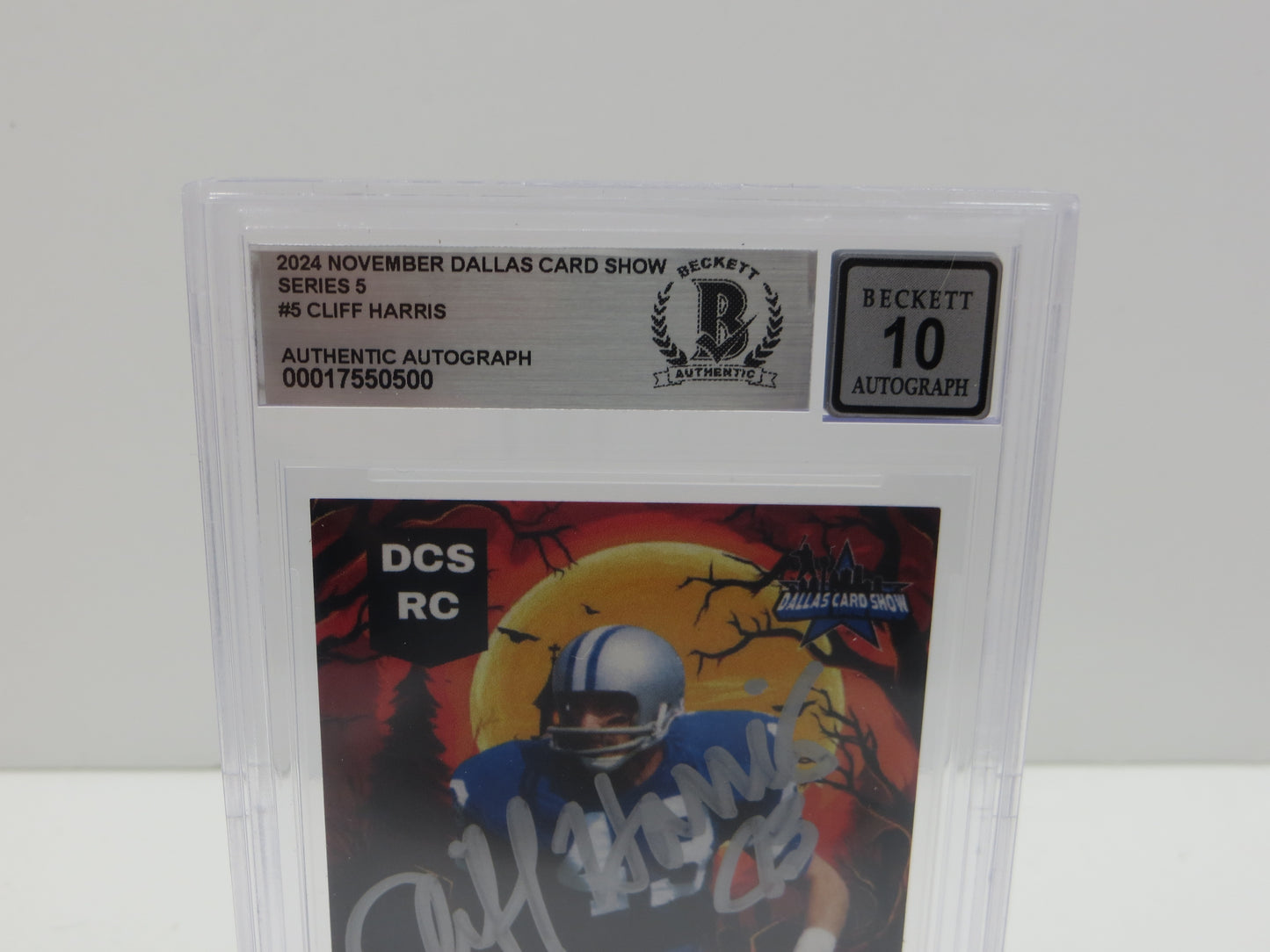 2024 DCS SERIES 5 CLIFF HARRIS #5 BGS 10 AUTO