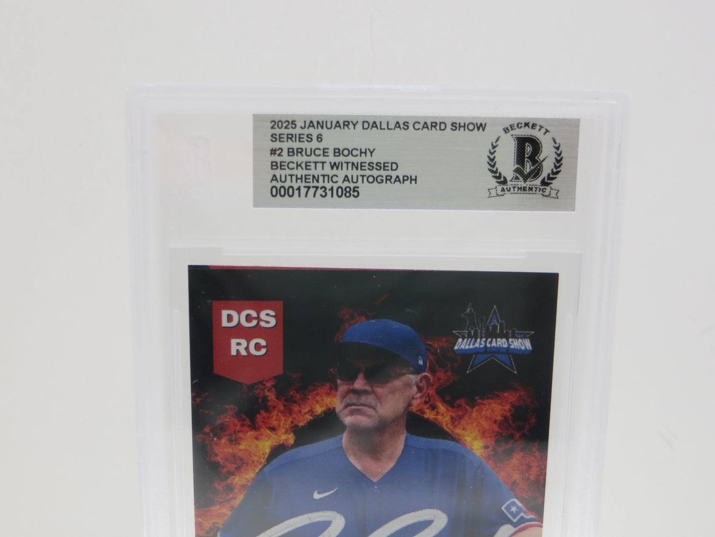 2025 JANUARY DCS SERIES 6 #2 BRUCE BOCHY BGS 10 AUTO