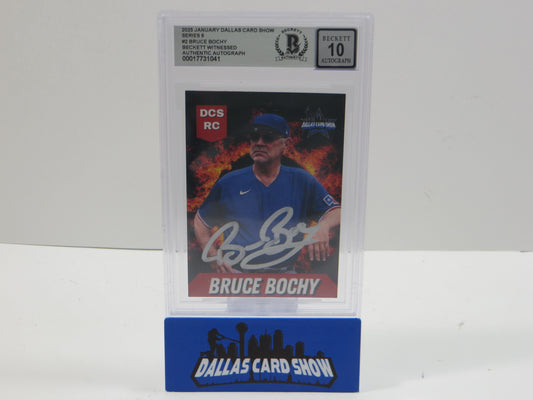2025 JANUARY DCS SERIES 6 #2 BRUCE BOCHY BGS 10 AUTO