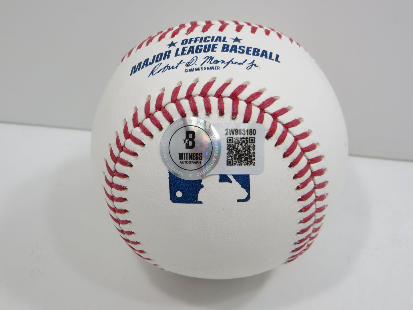 SEBASTIAN WALCOTT TEXAS RANGERS SIGNED RAWLINGS OML BASEBALL BAS COA