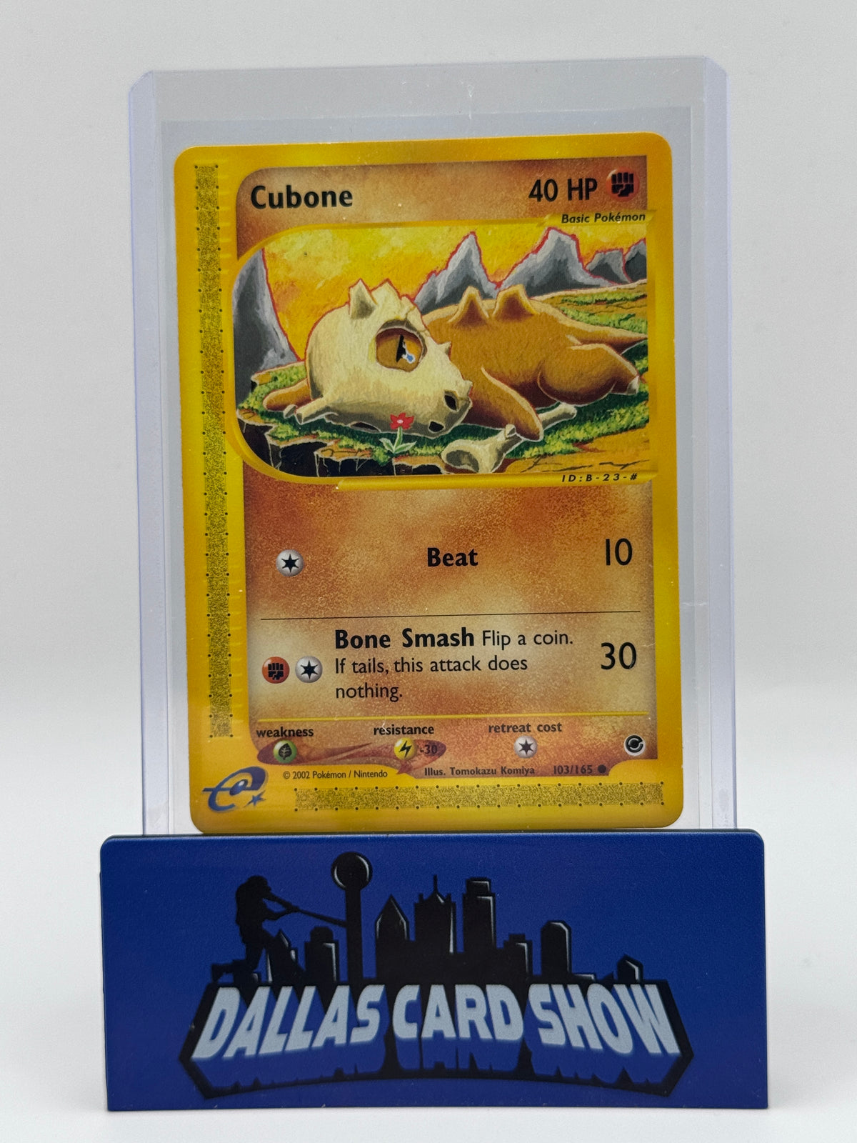 2002 Pokemon - Cubone - 103/165 Expedition LP
