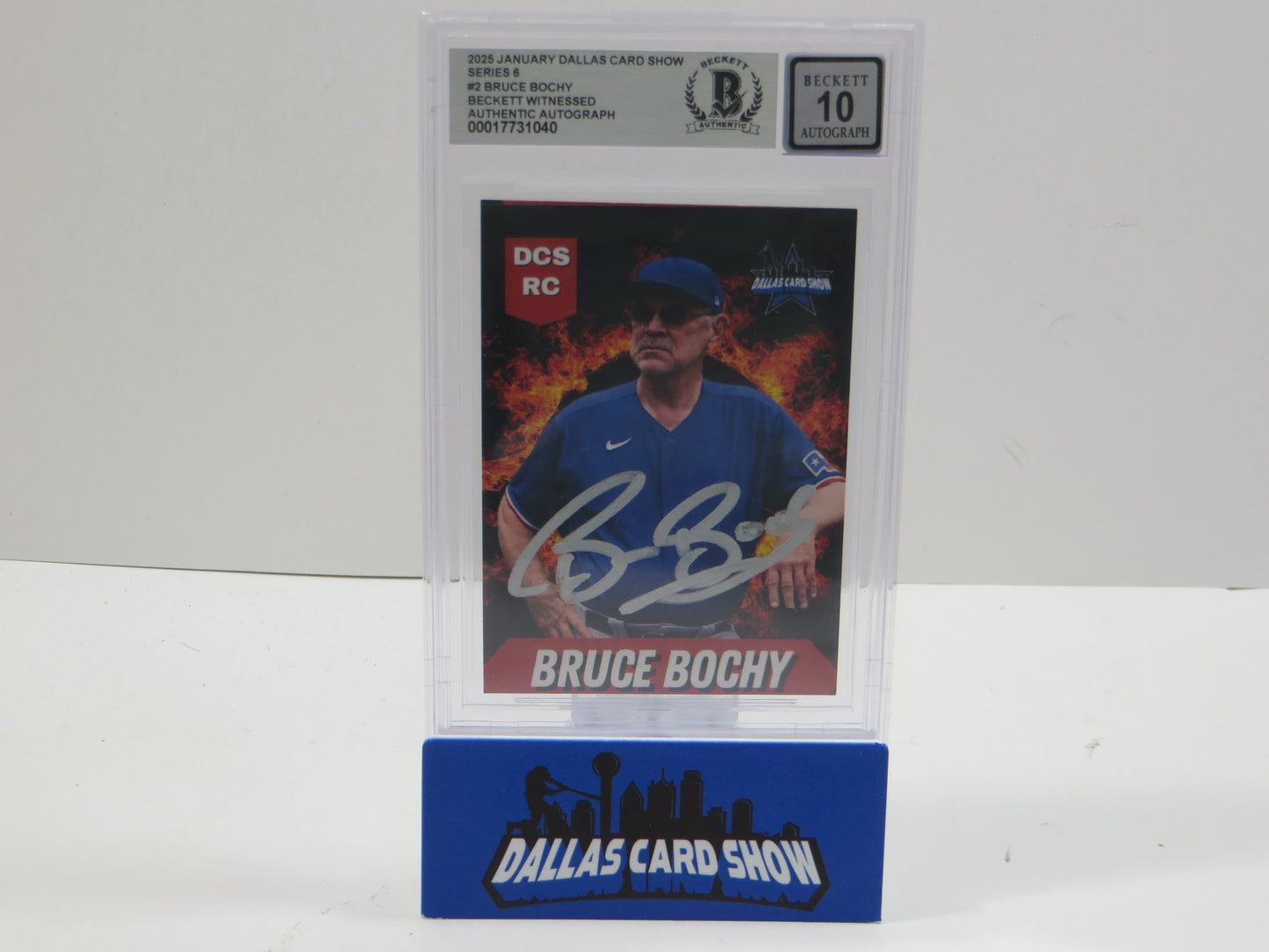 2025 JANUARY DCS SERIES 6 #2 BRUCE BOCHY BGS 10 AUTO