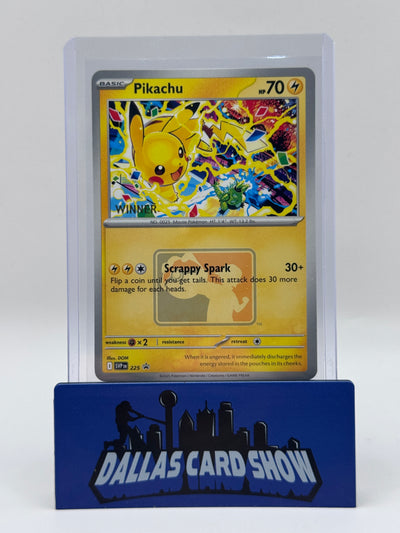 2025 Pokemon - Pikachu (World Championship 2025) (WINNER) - SVP225 Winner Promo