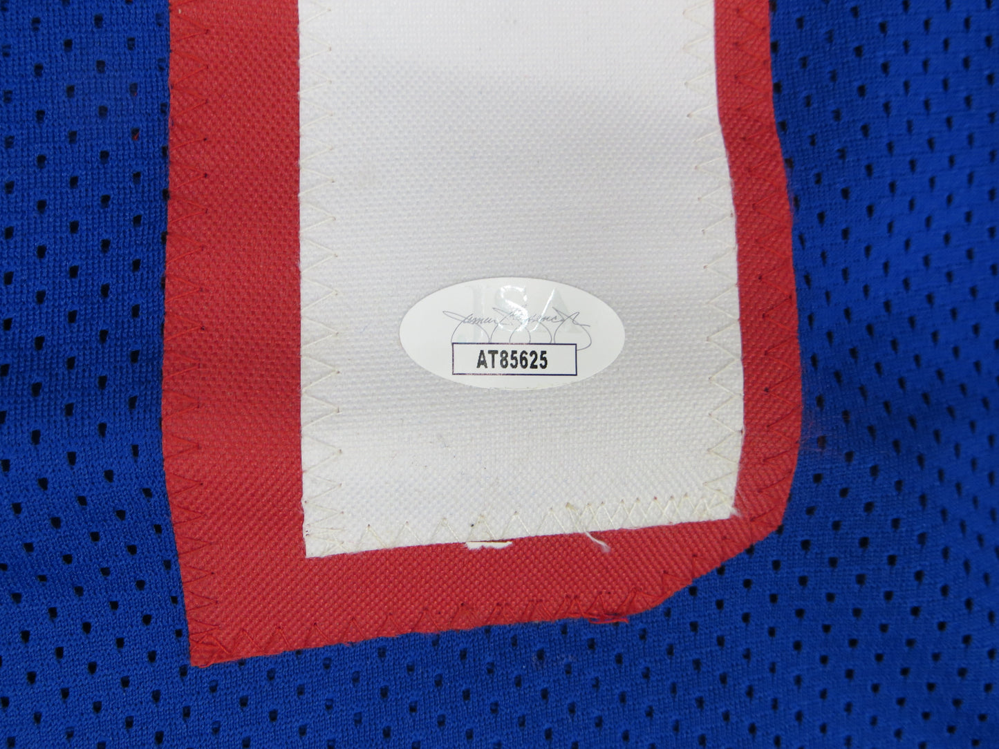 DREW BLEDSOE NEW ENGLAND PATRIOTS SIGNED JERSEY JSA COA