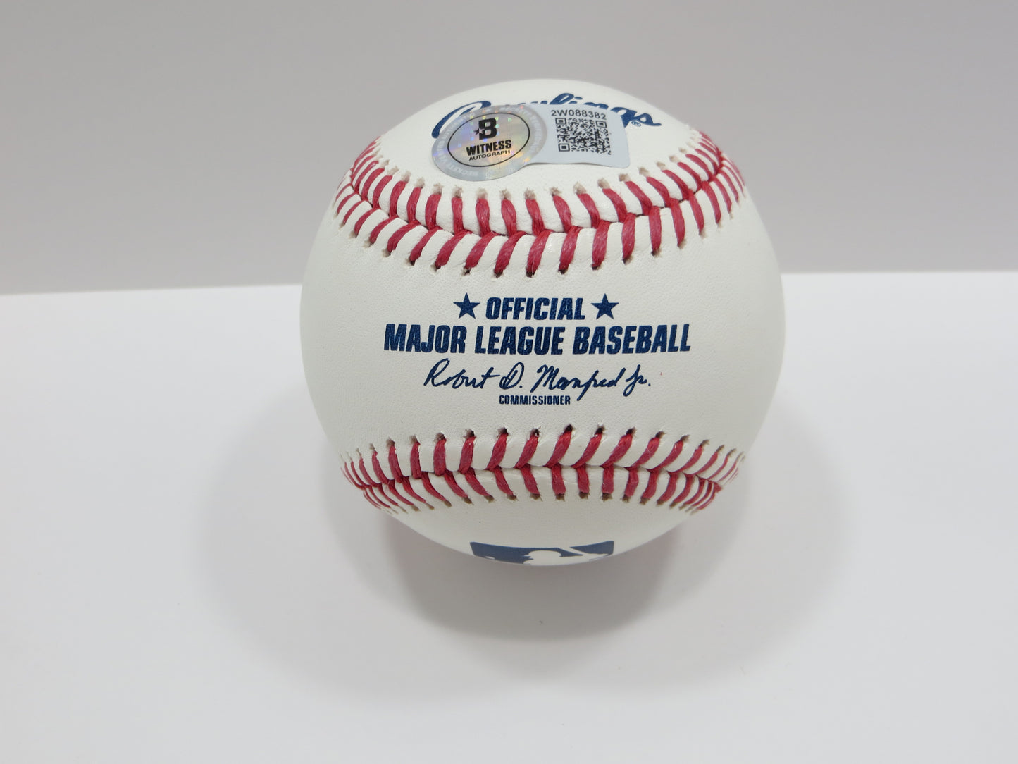 PAT PATRICK MAHOMES SR SIGNED OML BASEBALL Twins w/MVP MAKER THE OG BAS