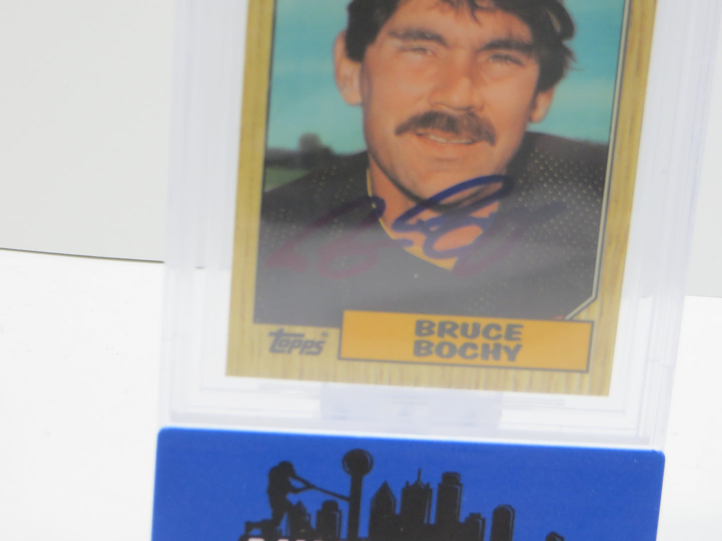 1987 TOPPS TIFFANY #428 BRUCE BOCHY BGS 10 AUTO