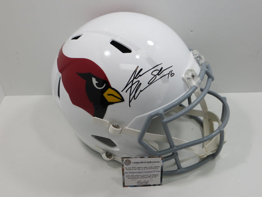 JAKE PLUMMER ARIZONA CARDINALS SIGNED SPEED FULL SIZE HELMET Schwartz