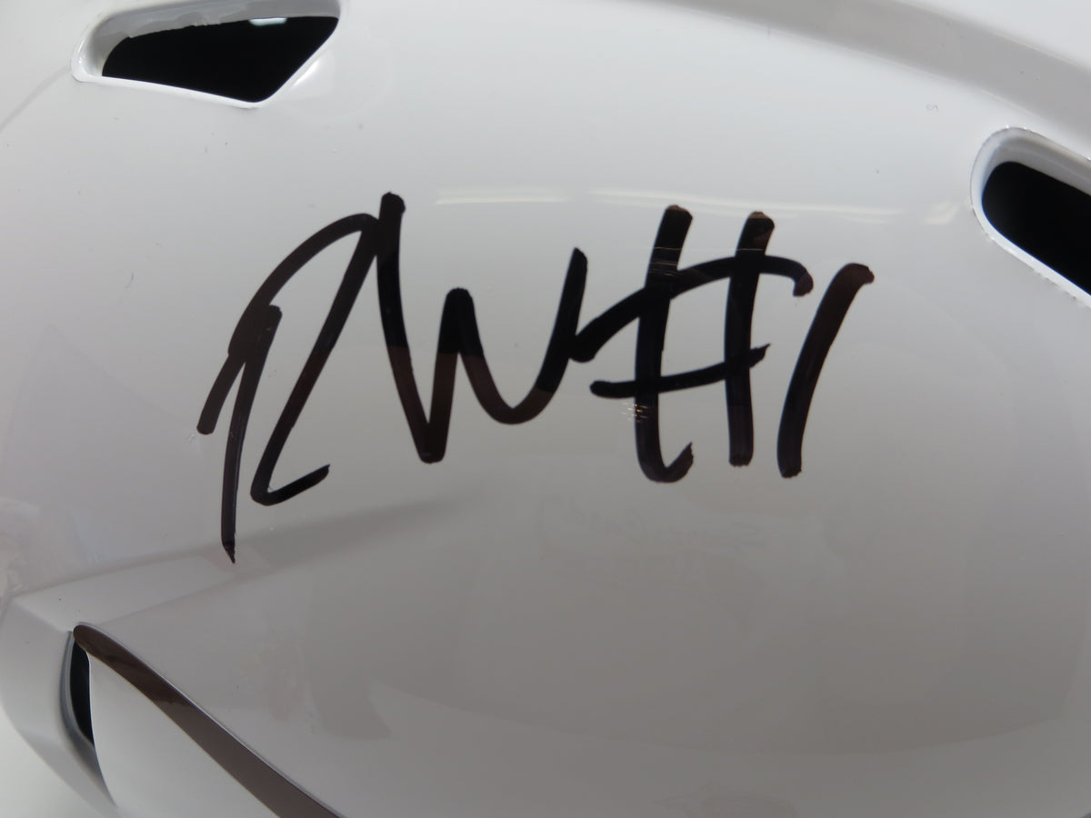RYAN WINGO TEXAS LONGHORNS SIGNED Full Size HELMET BAS