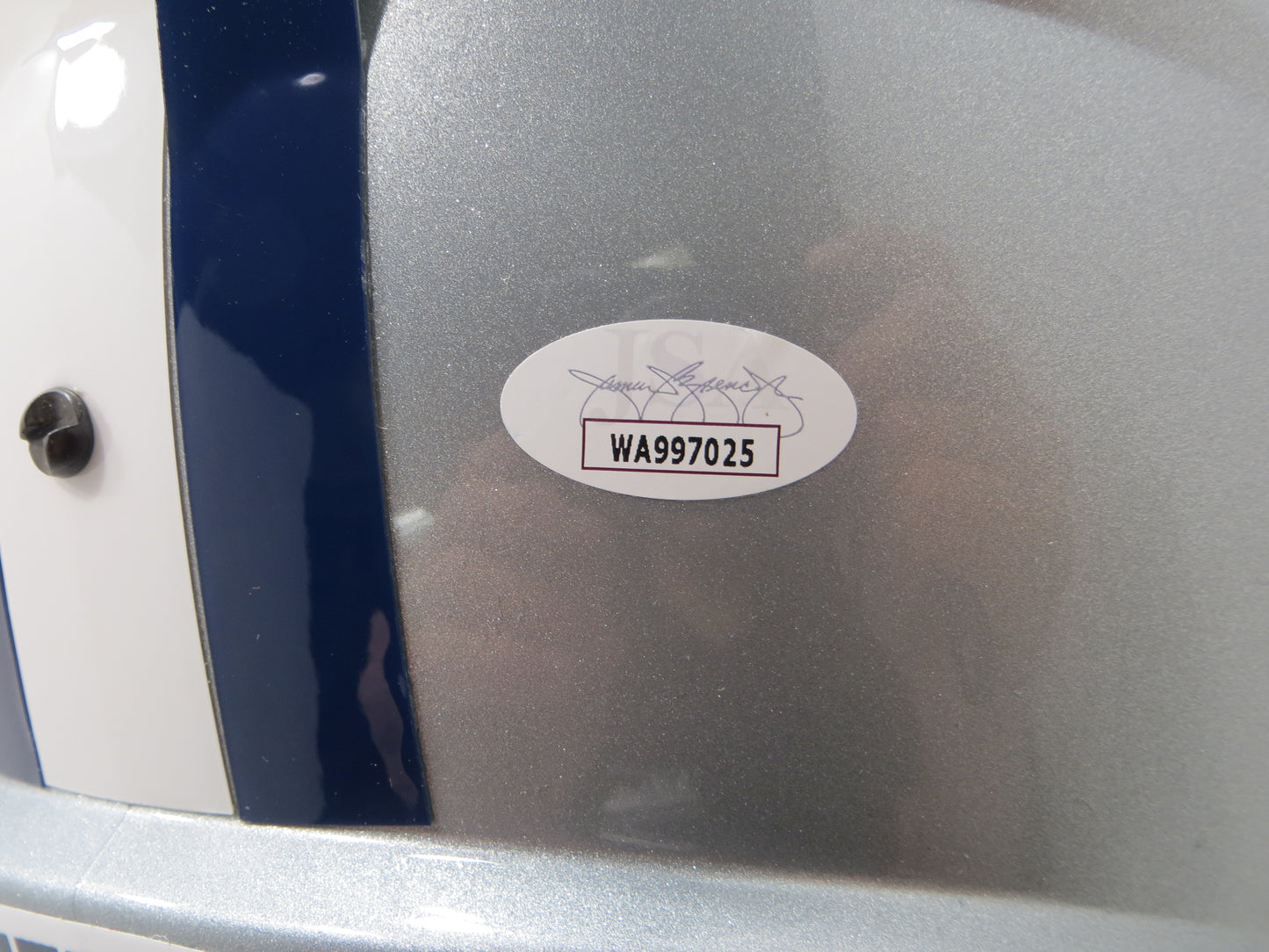 BOB LILLY SIGNED DALLAS COWBOYS RIDDELL FULL SIZE HELMET w/3 INSCs JSA COA