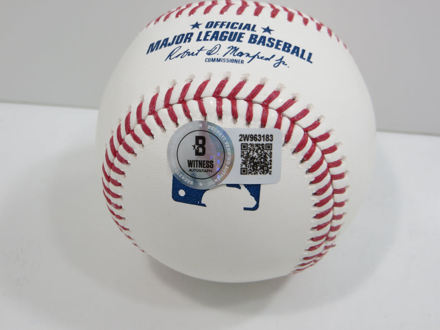 SEBASTIAN WALCOTT TEXAS RANGERS SIGNED RAWLINGS OML BASEBALL BAS COA