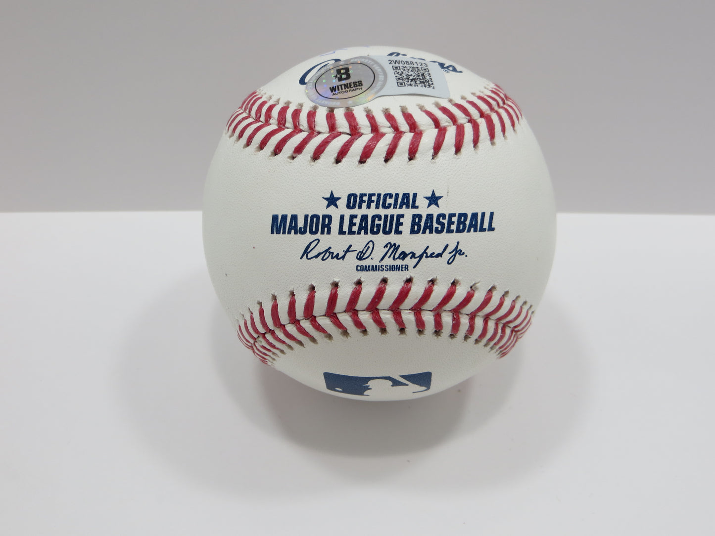 PAT PATRICK MAHOMES SR SIGNED OML BASEBALL Twins w/MVP THE ORIGINAL BAS