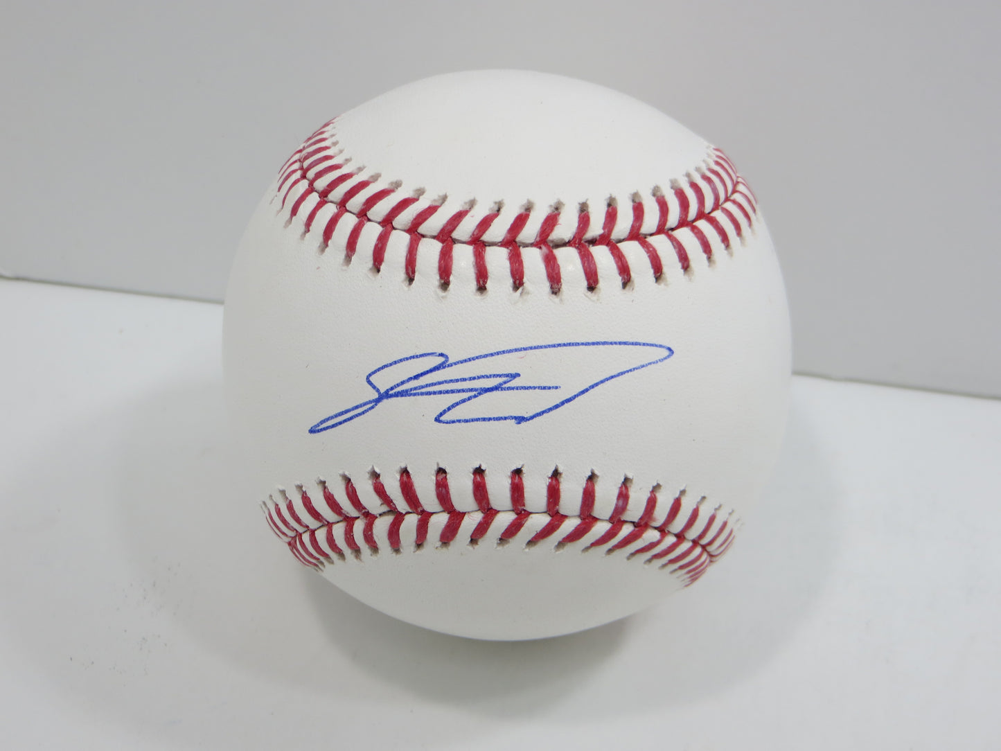 SEBASTIAN WALCOTT TEXAS RANGERS SIGNED RAWLINGS OML BASEBALL BAS COA