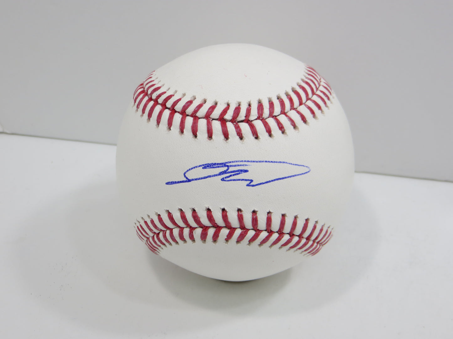 SEBASTIAN WALCOTT TEXAS RANGERS SIGNED RAWLINGS OML BASEBALL BAS COA