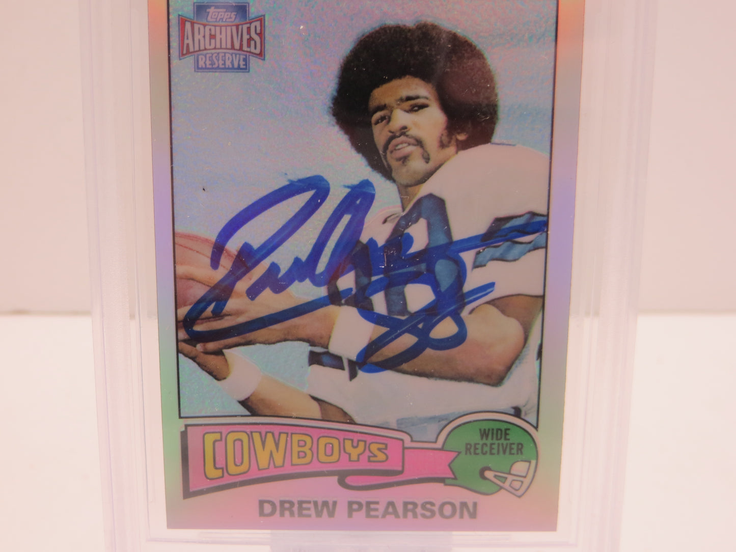 2001 TOPPS ARCHIVES RESERVES #50 DREW PEARSON 75 BGS 10 AUTO